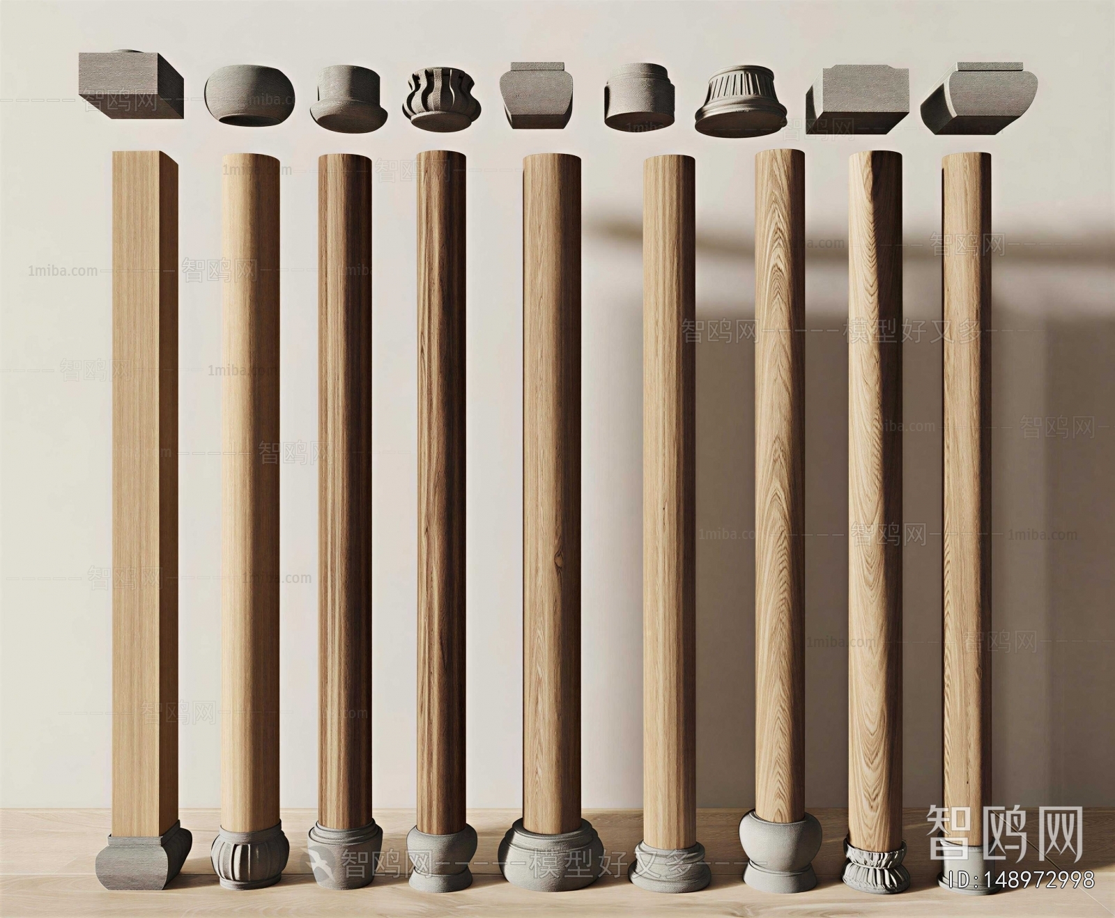 Chinese Style Column
