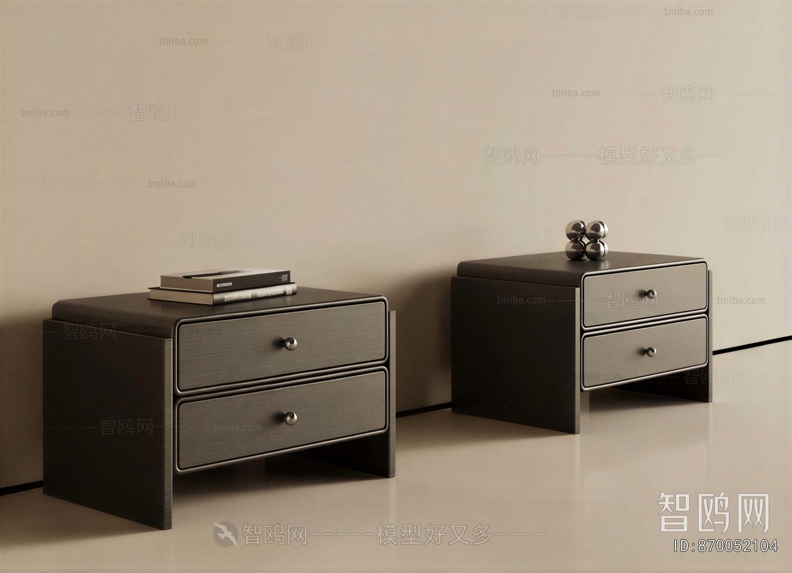 Modern Bedside Cupboard