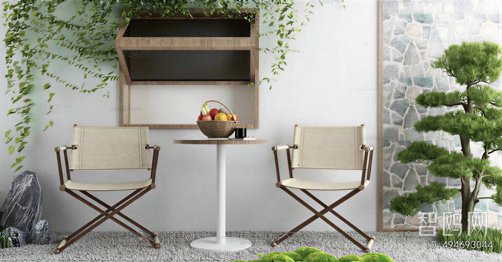 Modern Leisure Table And Chair