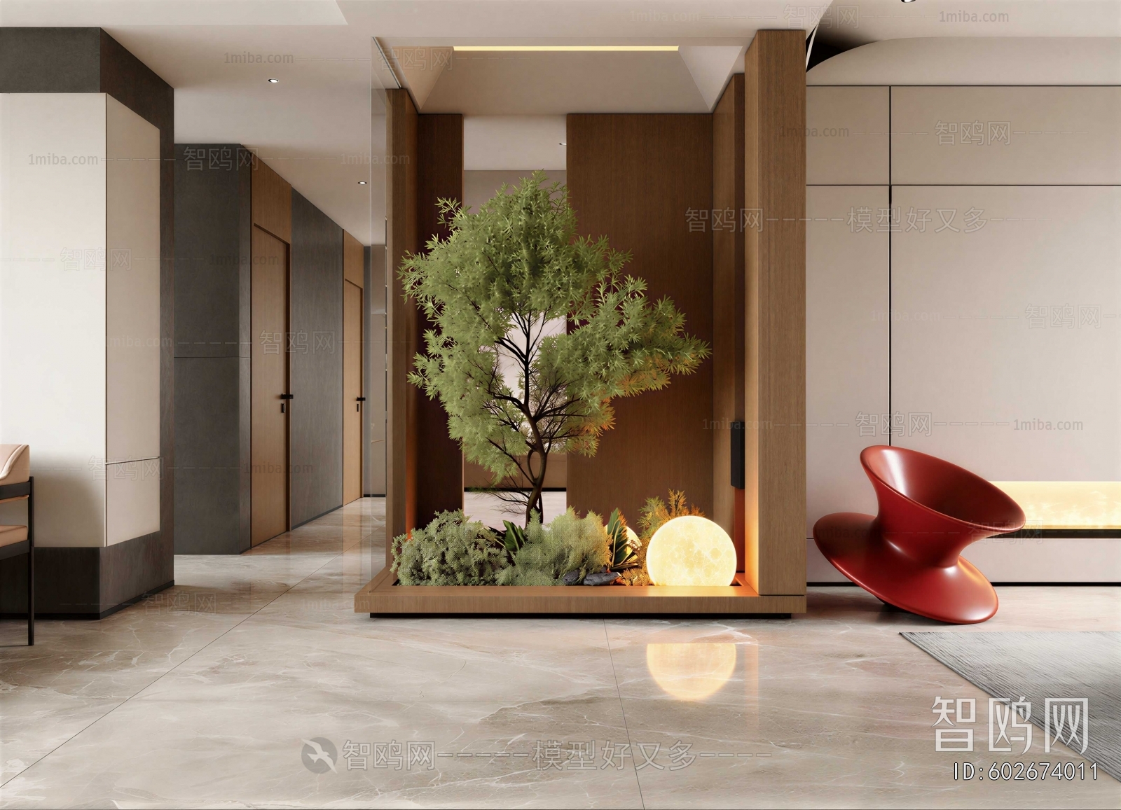 Modern Hallway