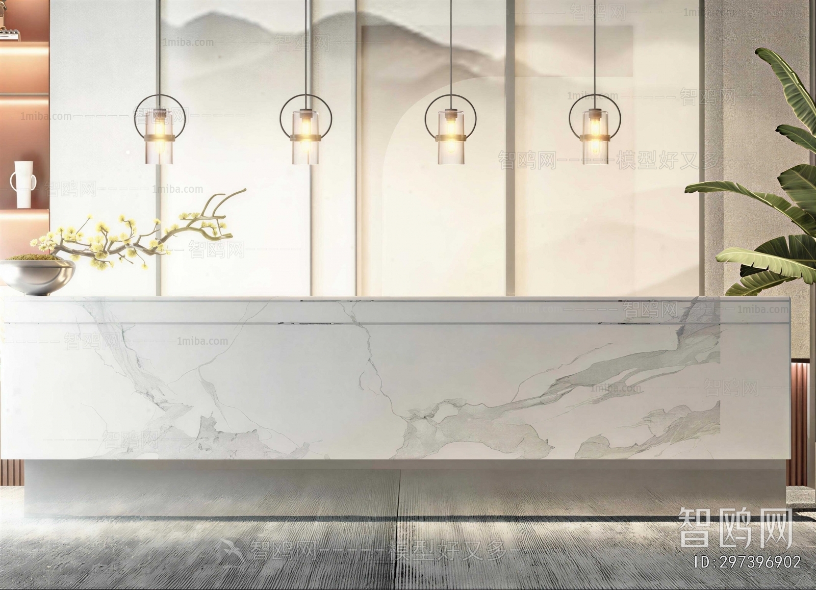 New Chinese Style Lobby Hall