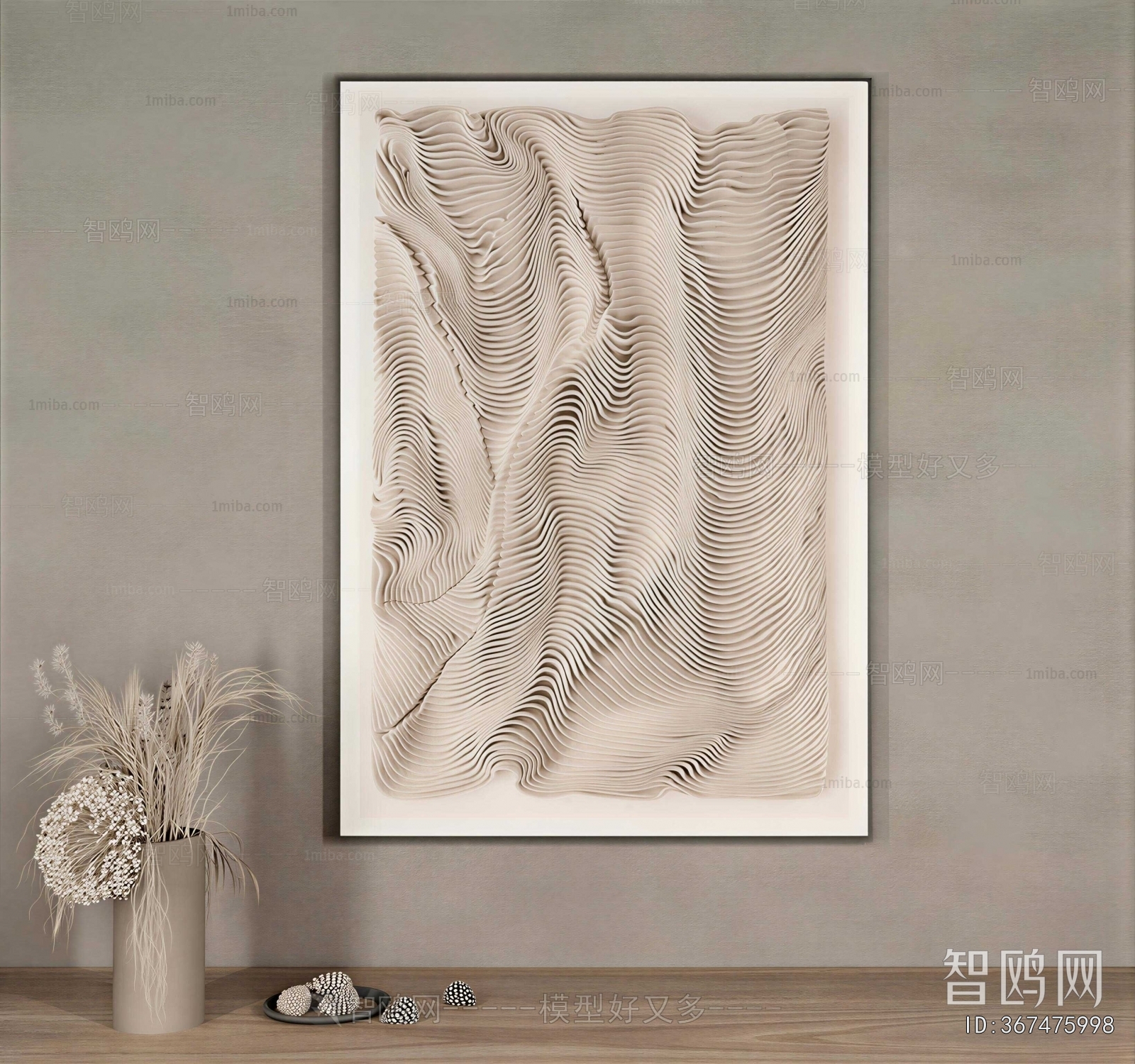 Wabi-sabi Style Painting