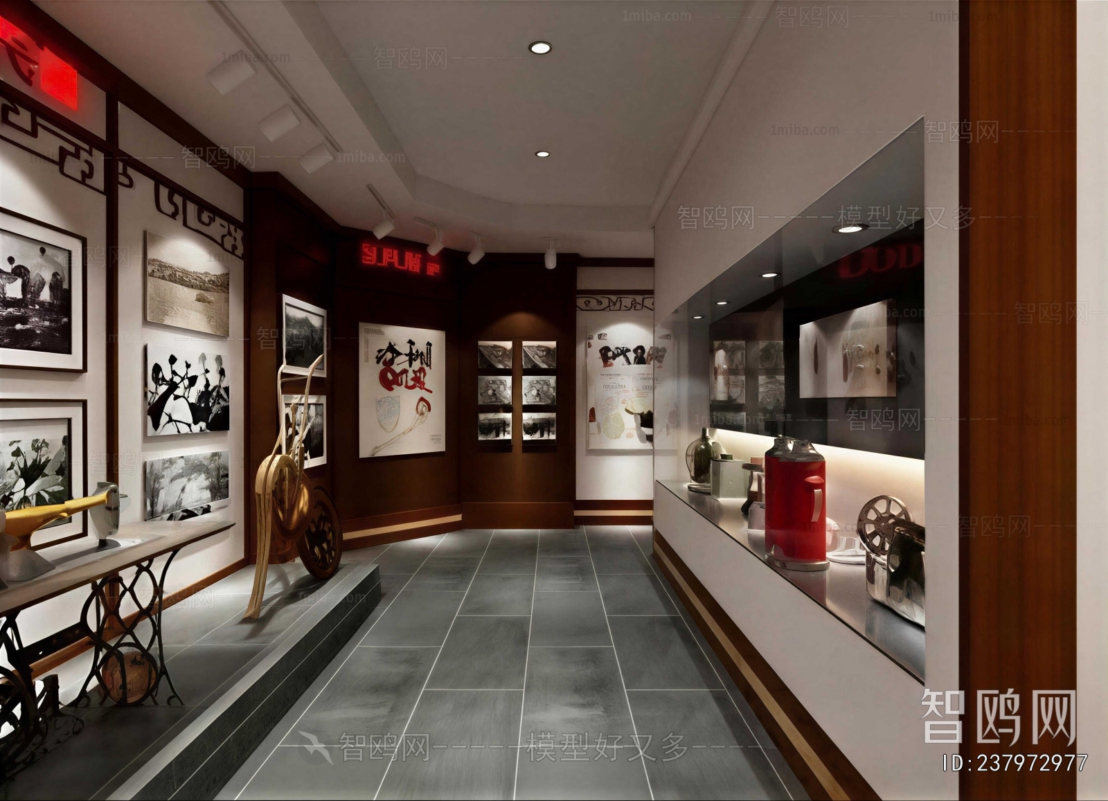 New Chinese Style Exhibition Hall