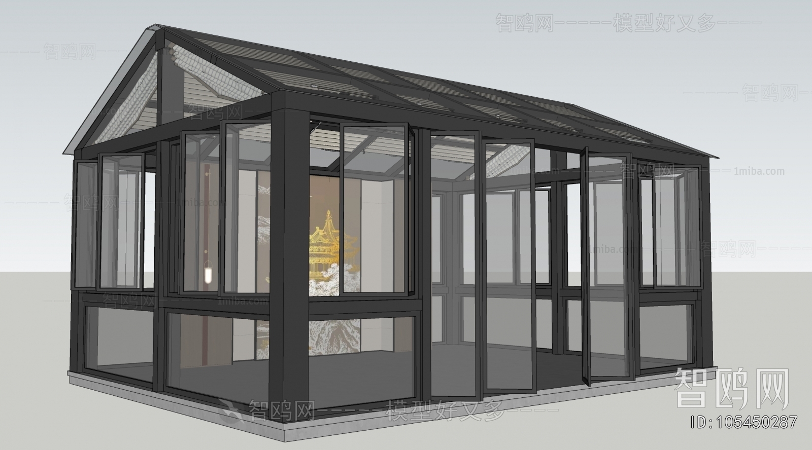 Modern Glass Sunshine Room