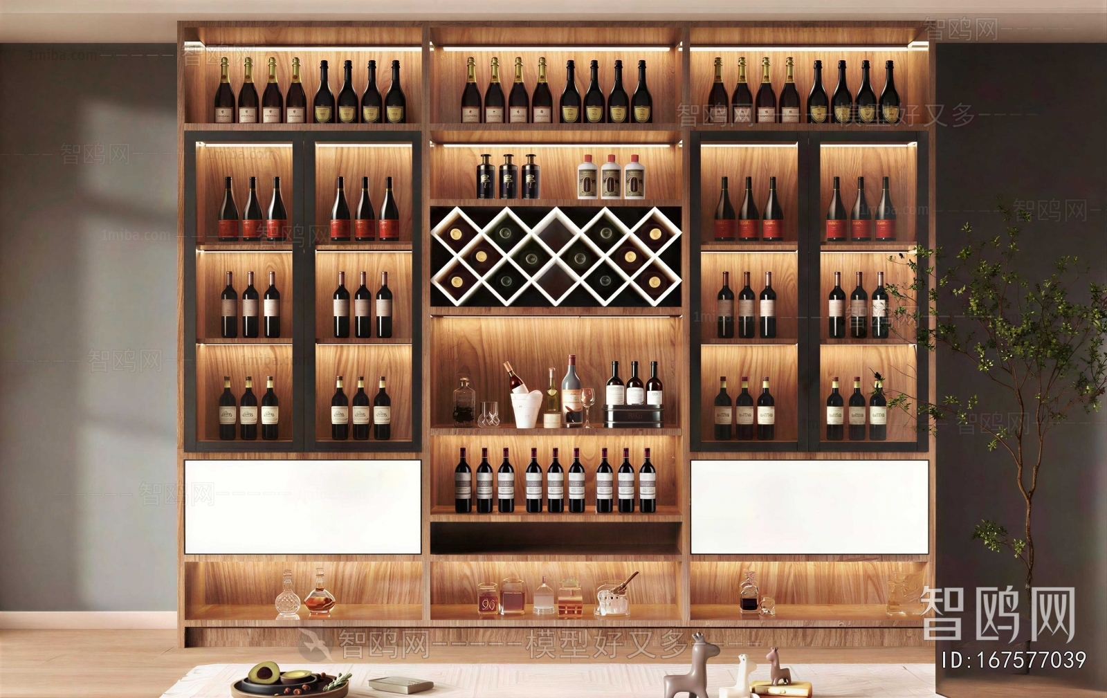 Modern Wine Cabinet
