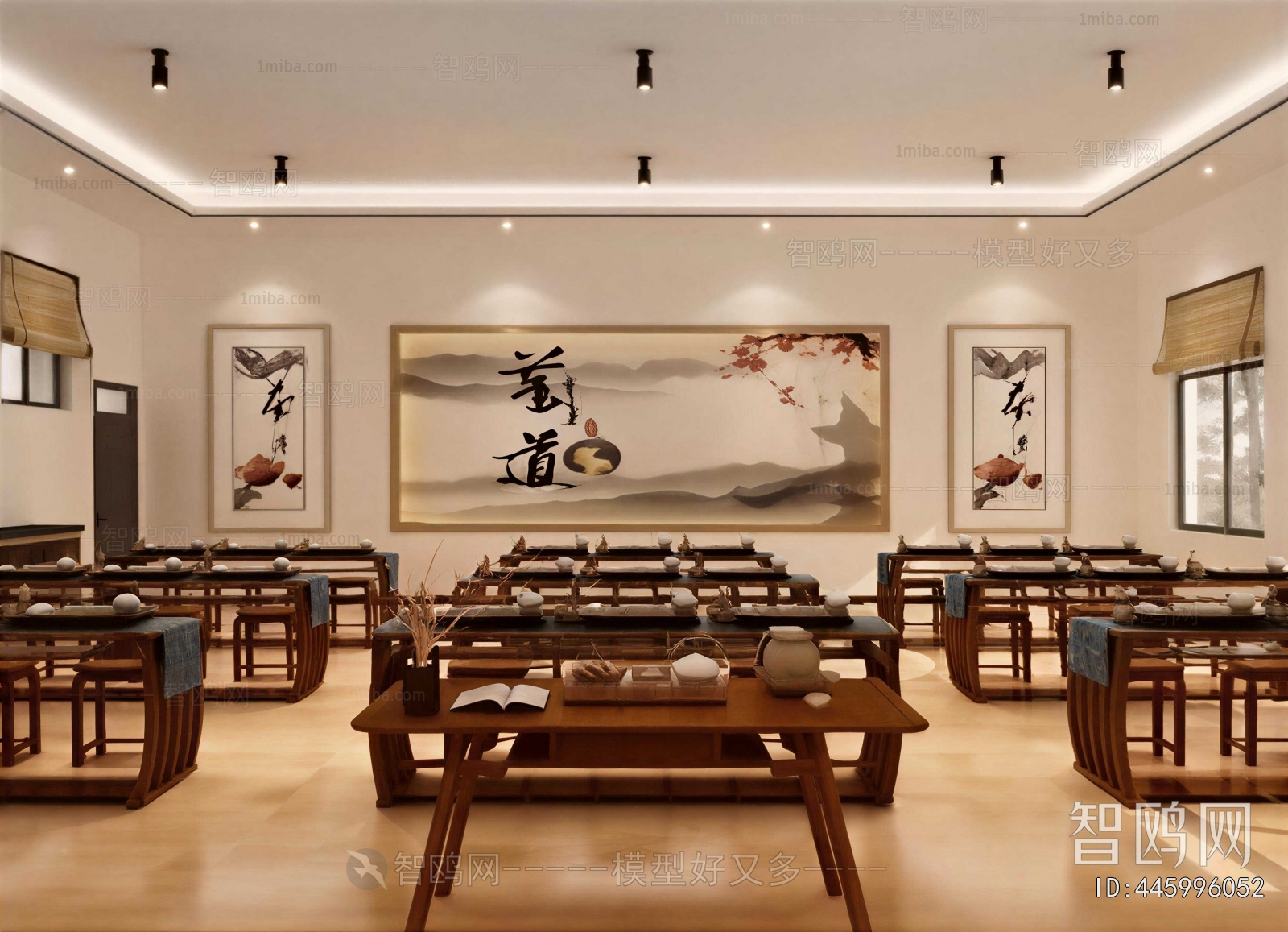 New Chinese Style School Classrooms