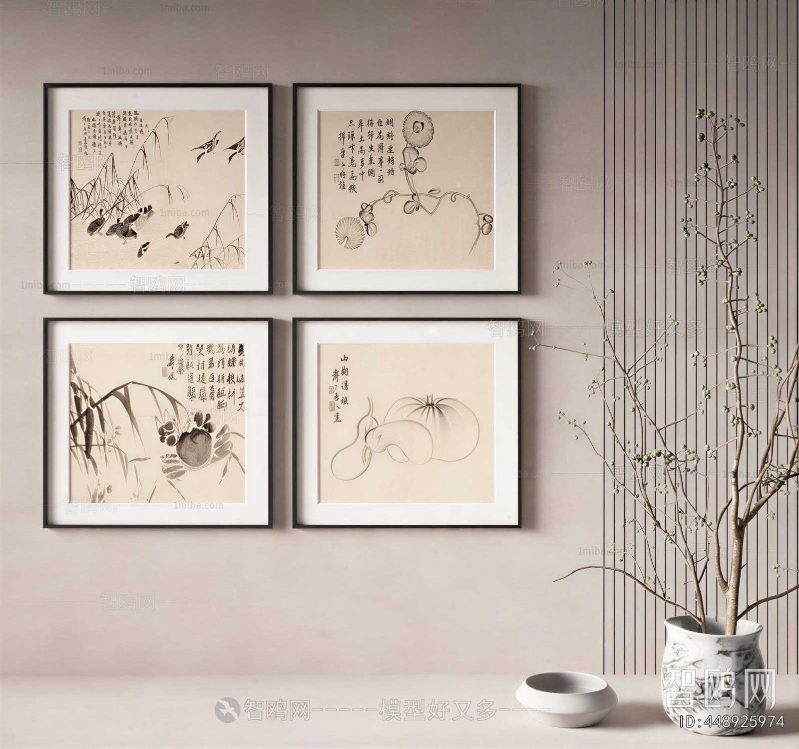 New Chinese Style Painting