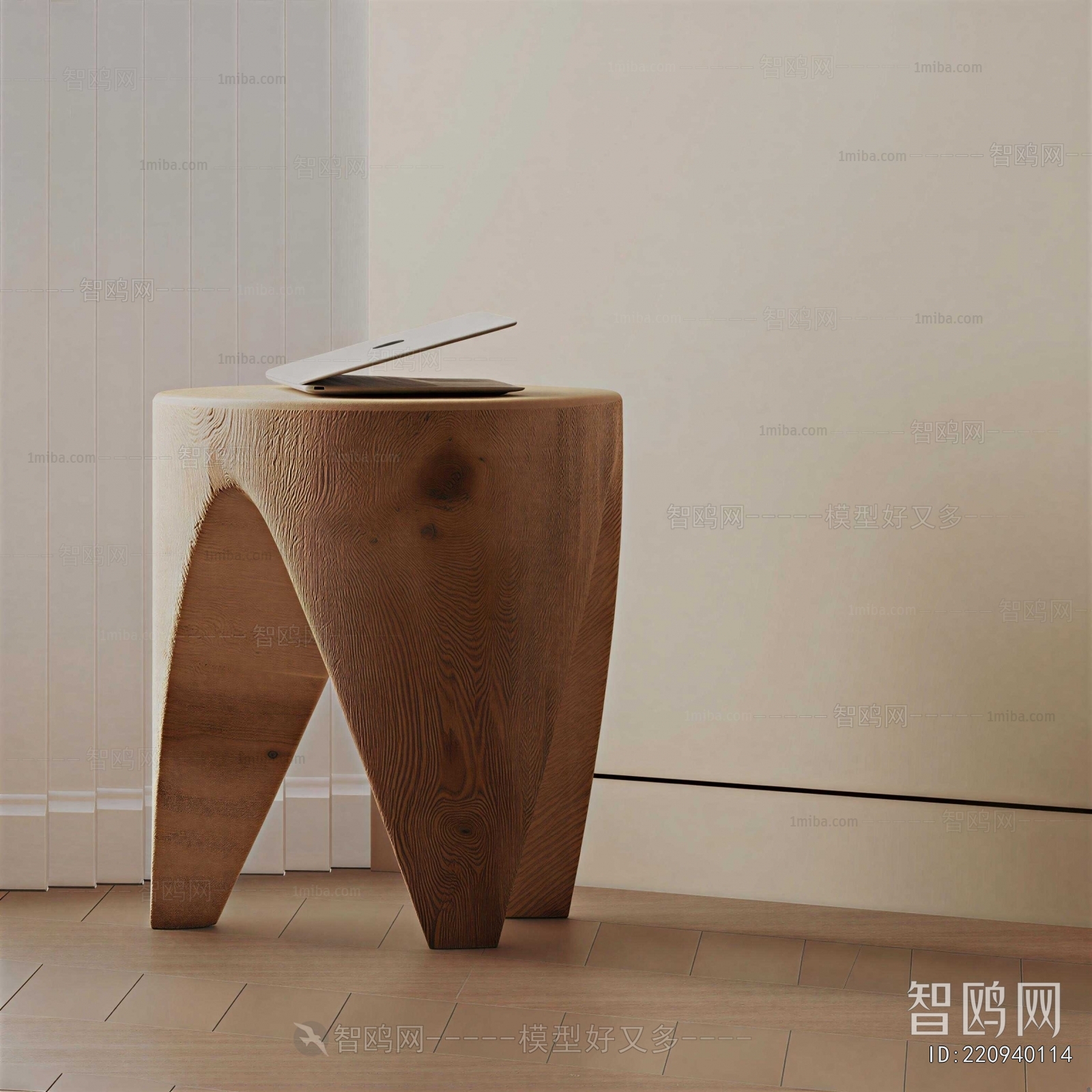 Wabi-sabi Style Side Table/corner Table