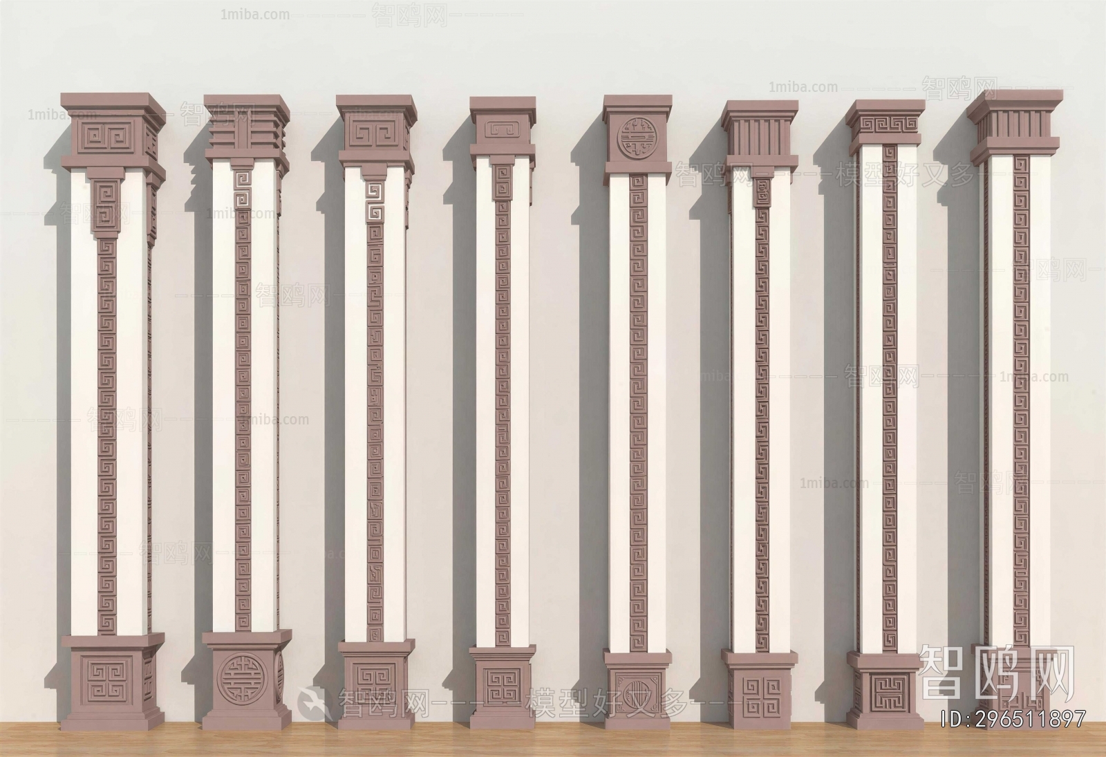 New Chinese Style Column