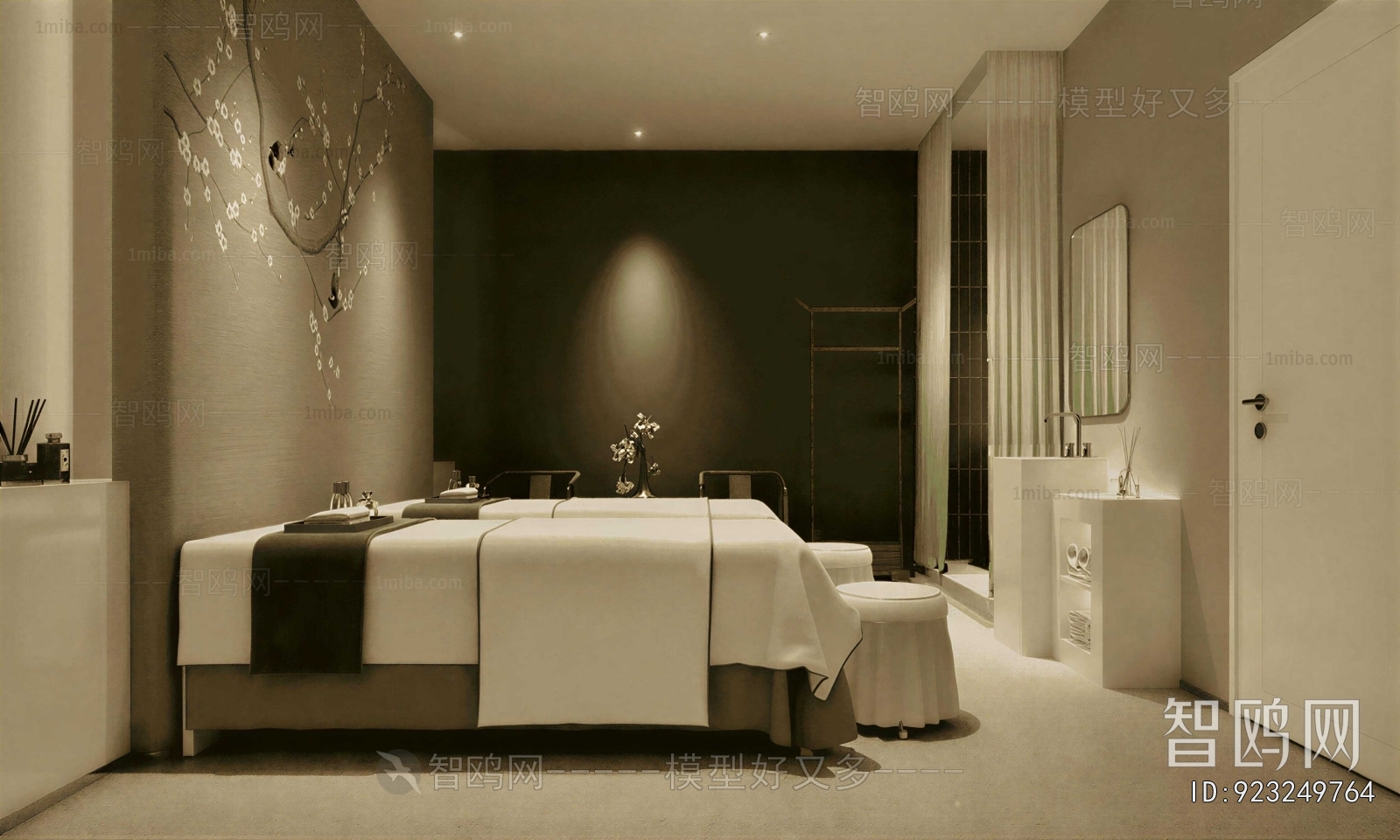 New Chinese Style Beauty Salon