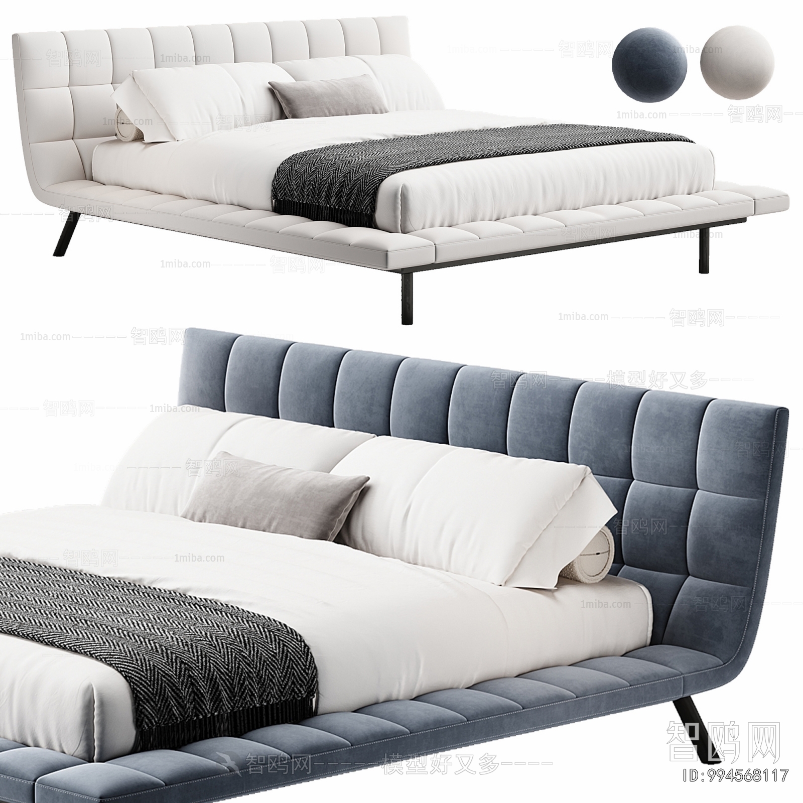 Modern Double Bed
