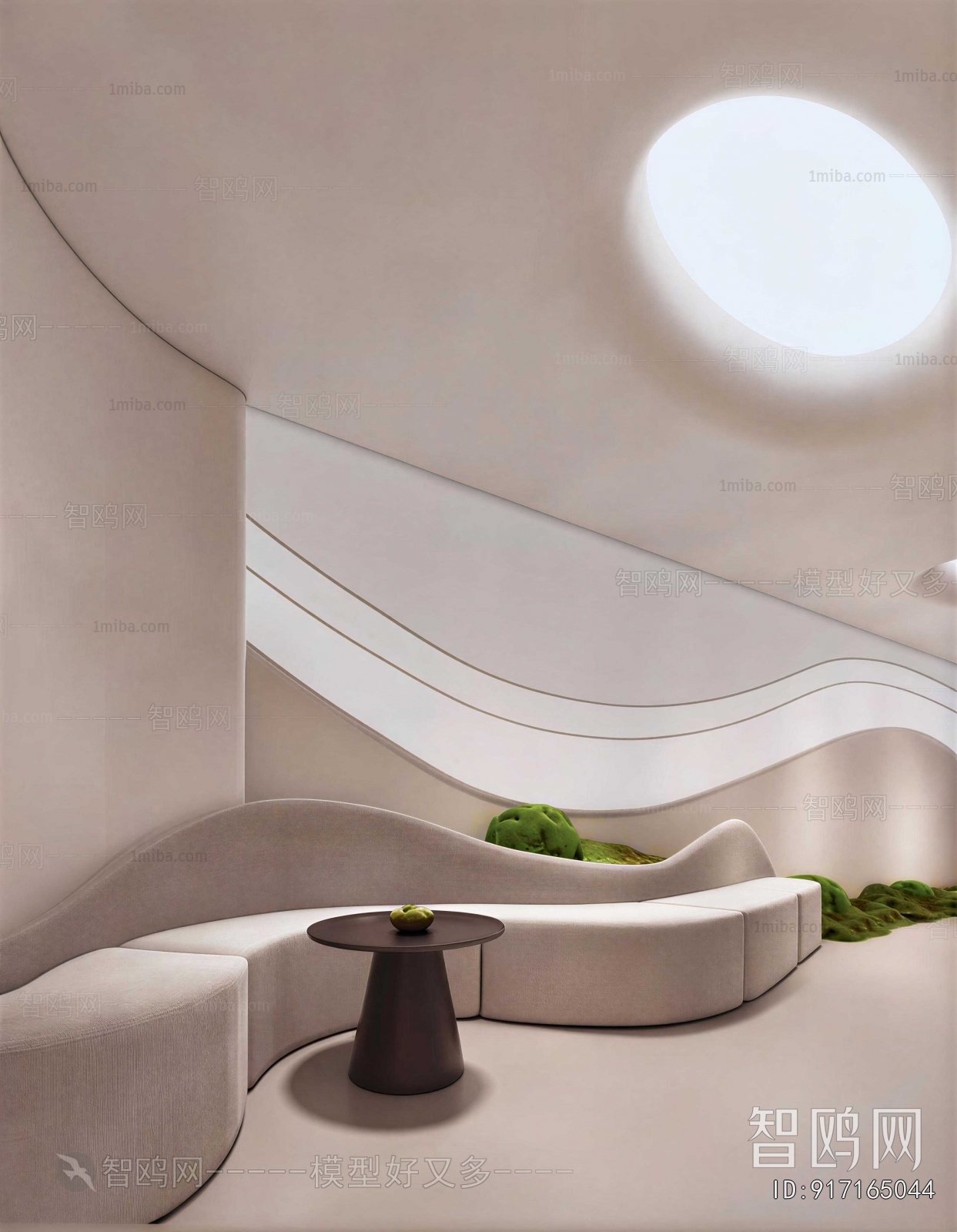 Wabi-sabi Style Reception Room