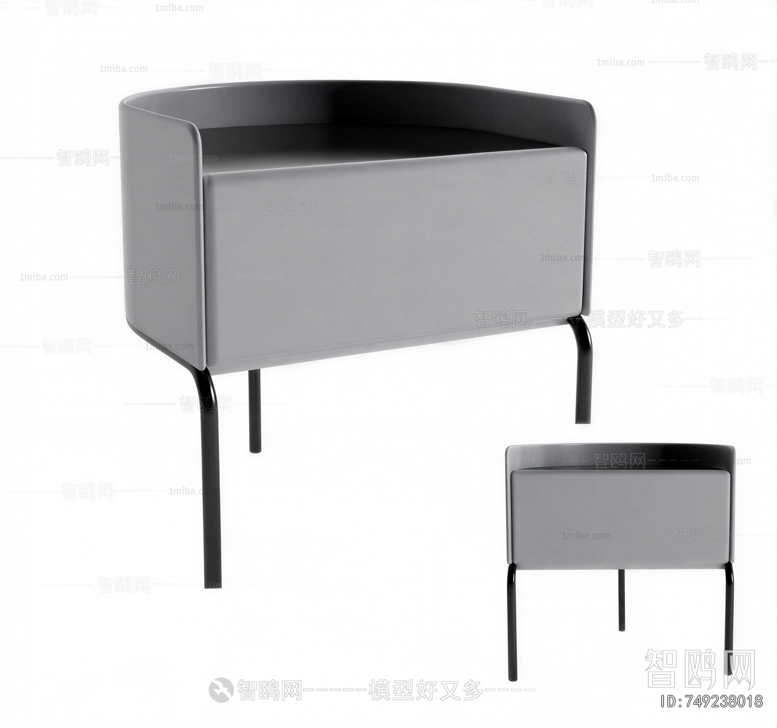 Modern Bedside Cupboard