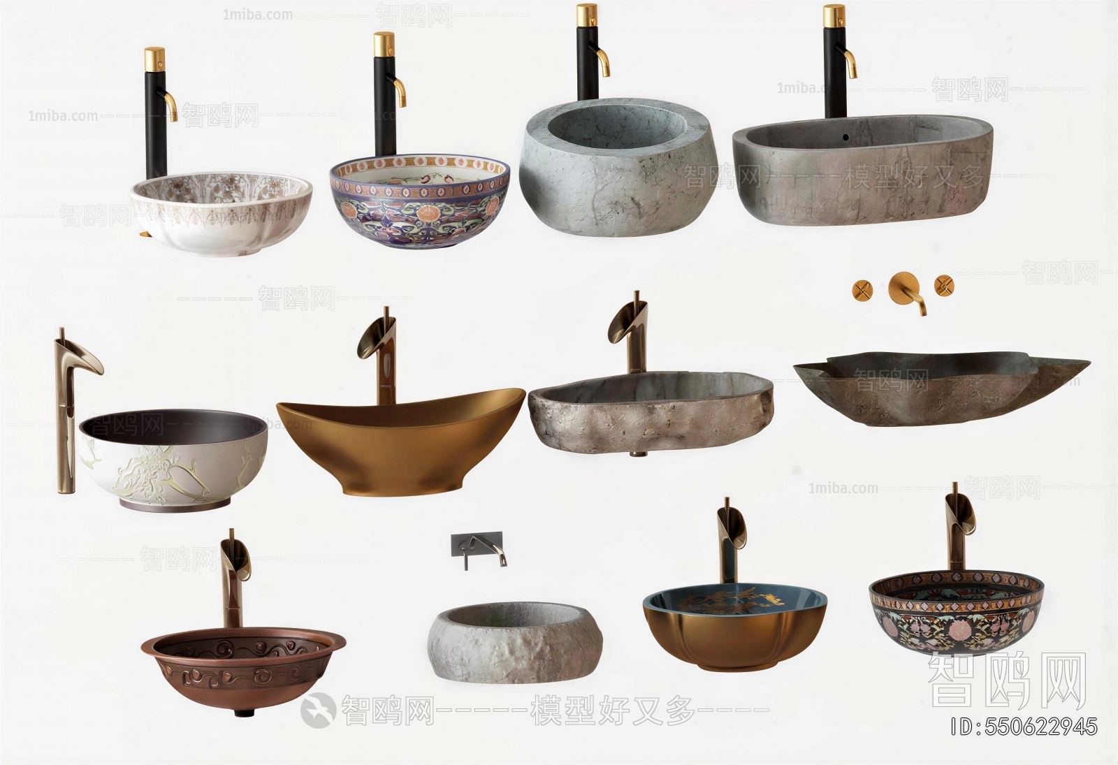 New Chinese Style Basin