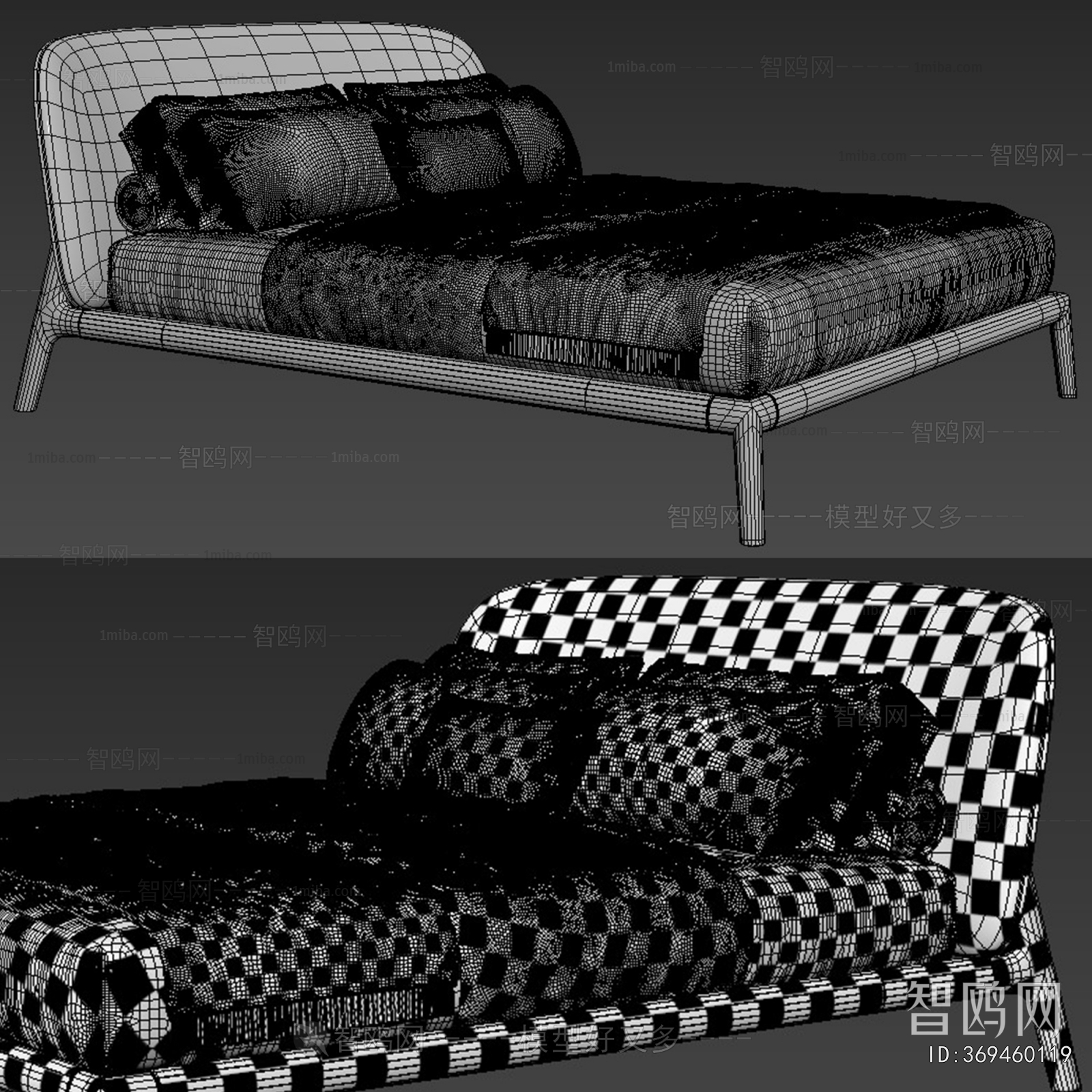Modern Double Bed