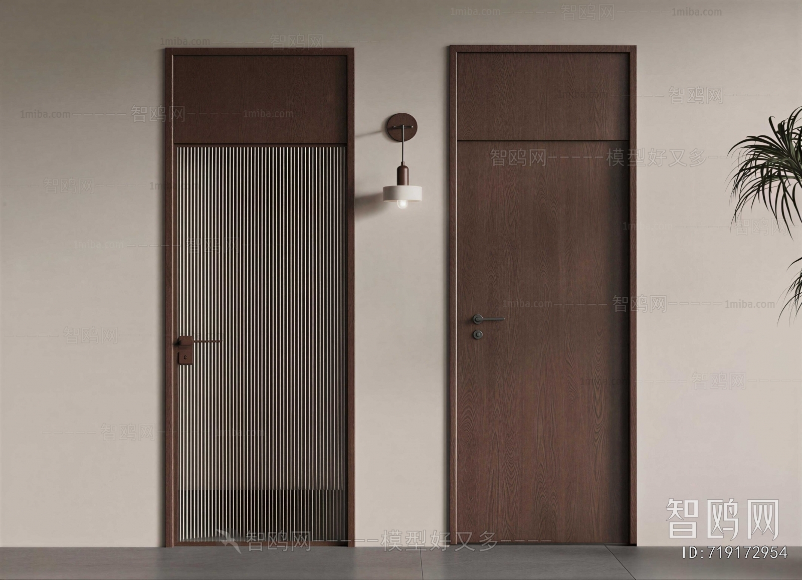 Modern Single Door