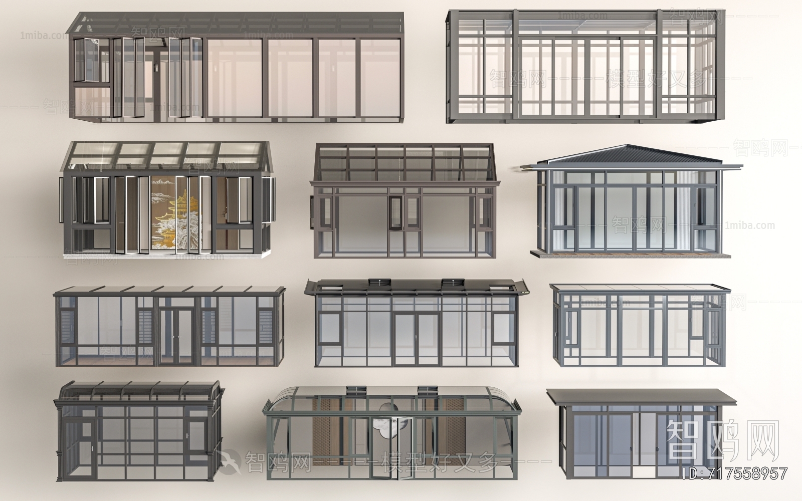 Modern Glass Sunshine Room