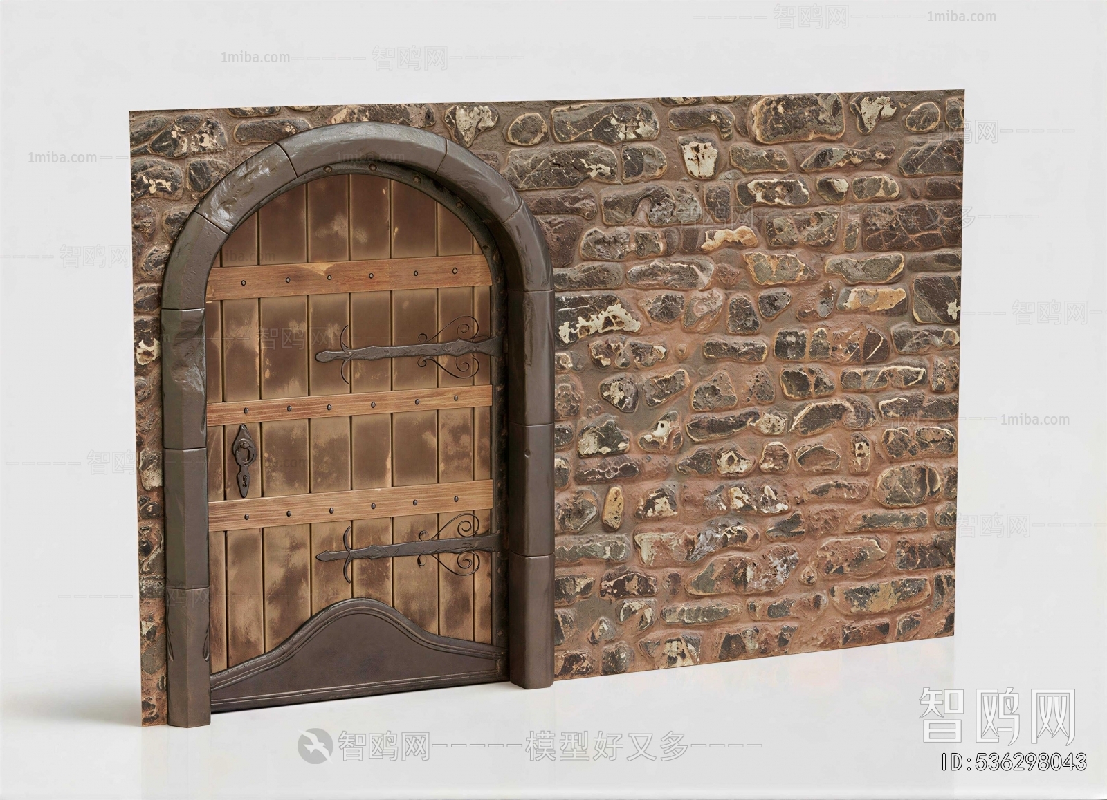 Retro Style Single Door