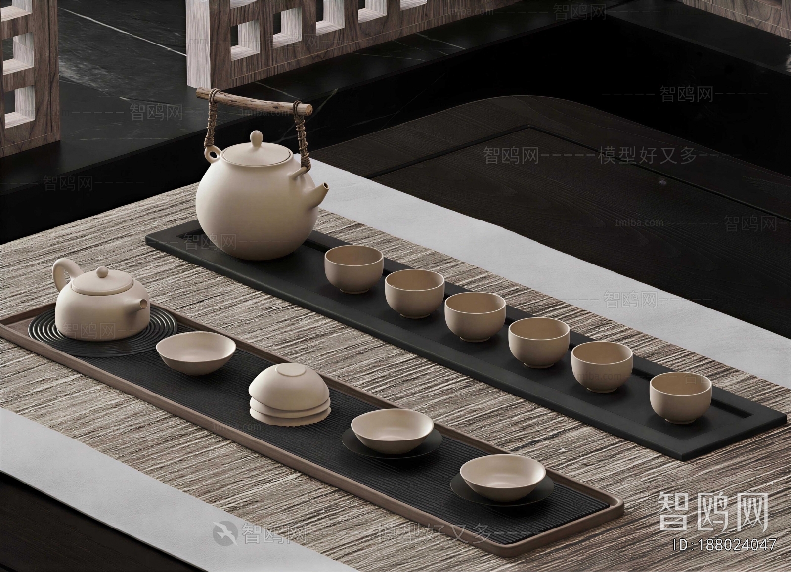 New Chinese Style Tea Set