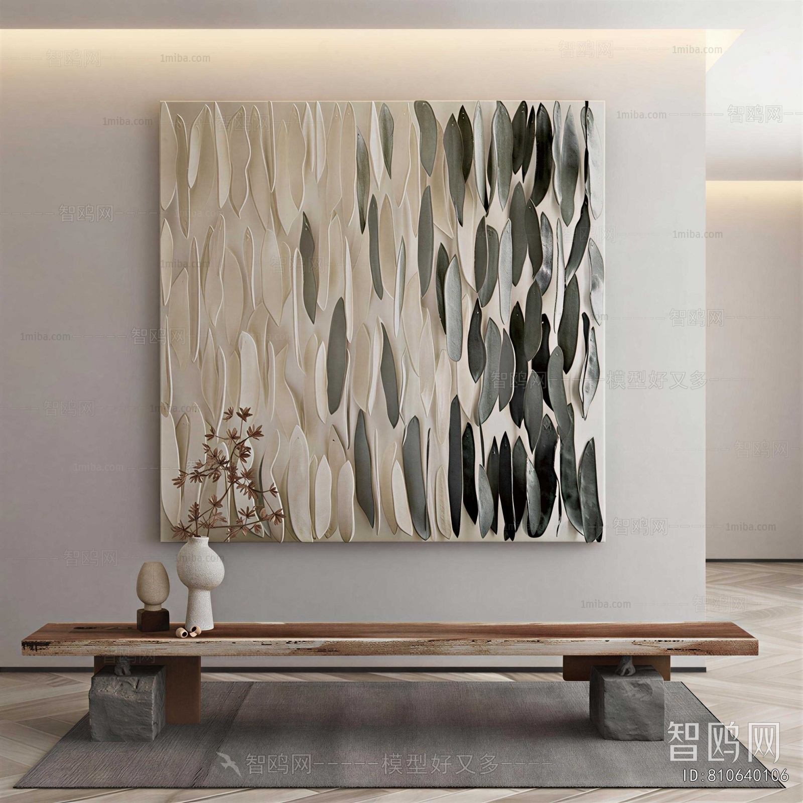 Wabi-sabi Style Painting