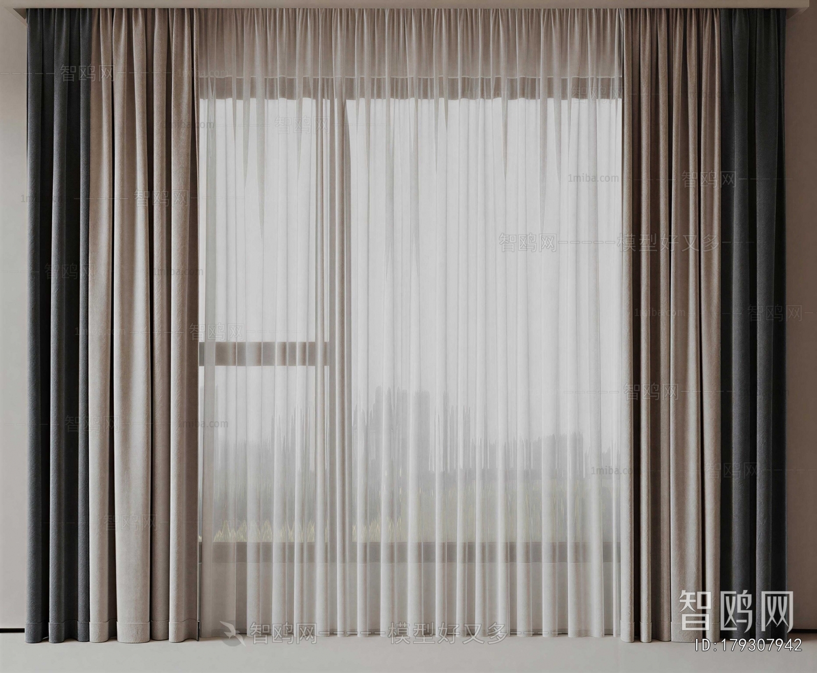 Modern The Curtain