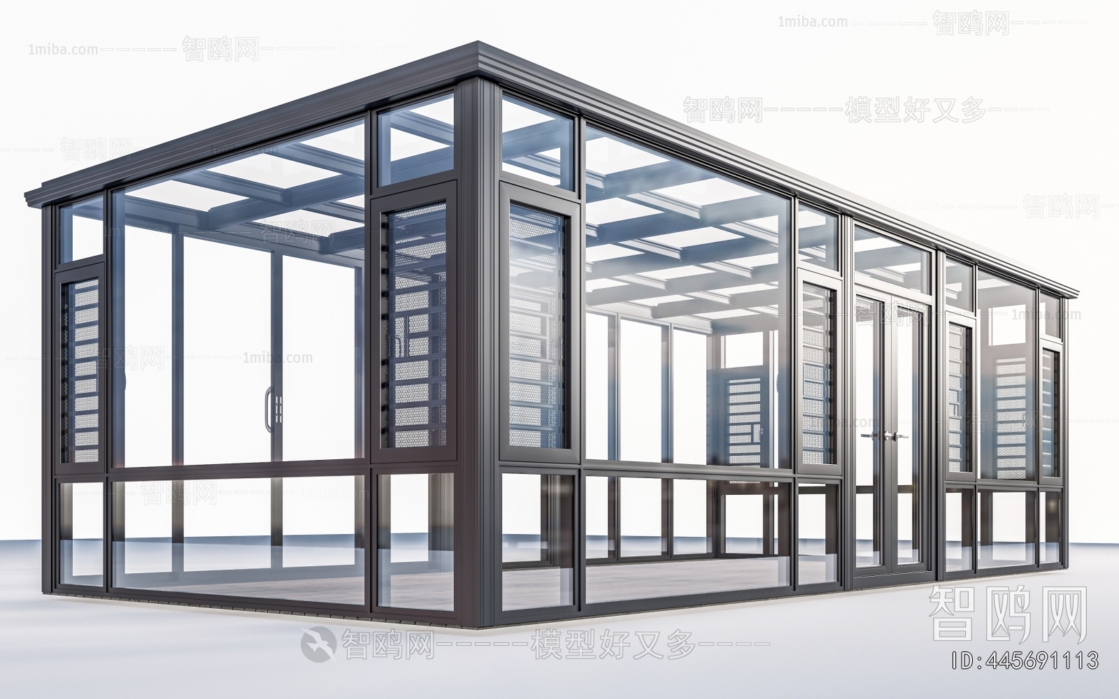 Modern Glass Sun Room