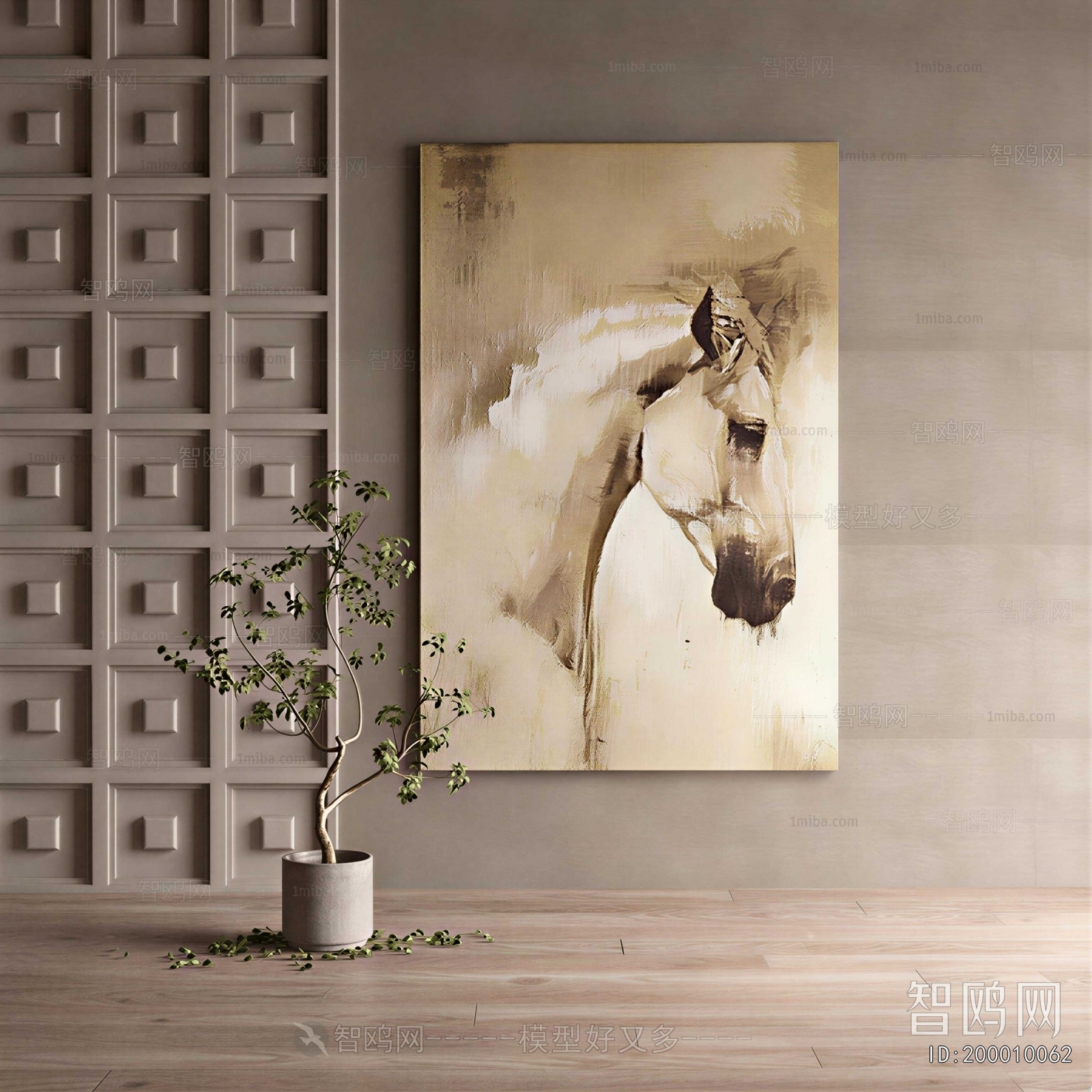 Wabi-sabi Style Painting