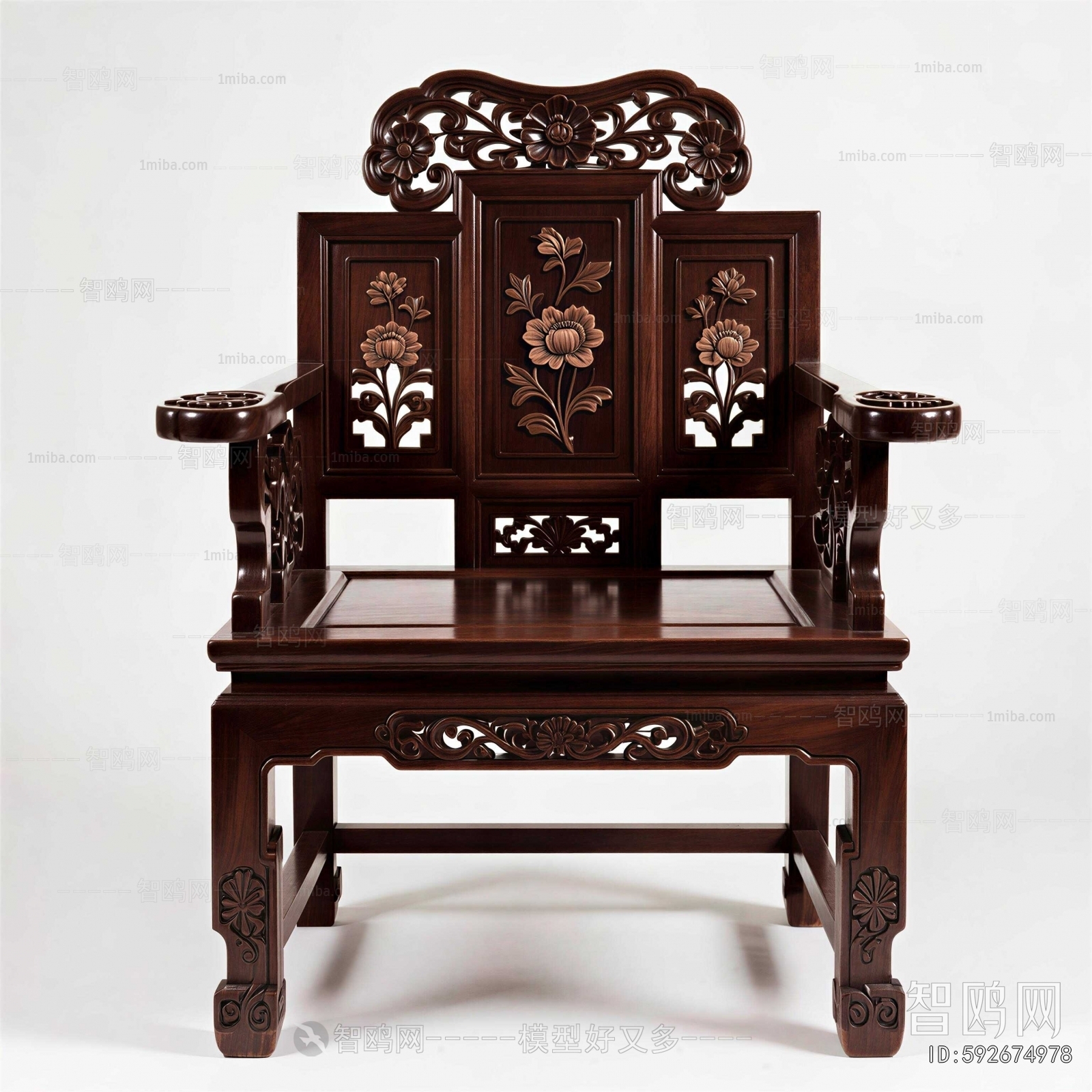 New Chinese Style Lounge Chair