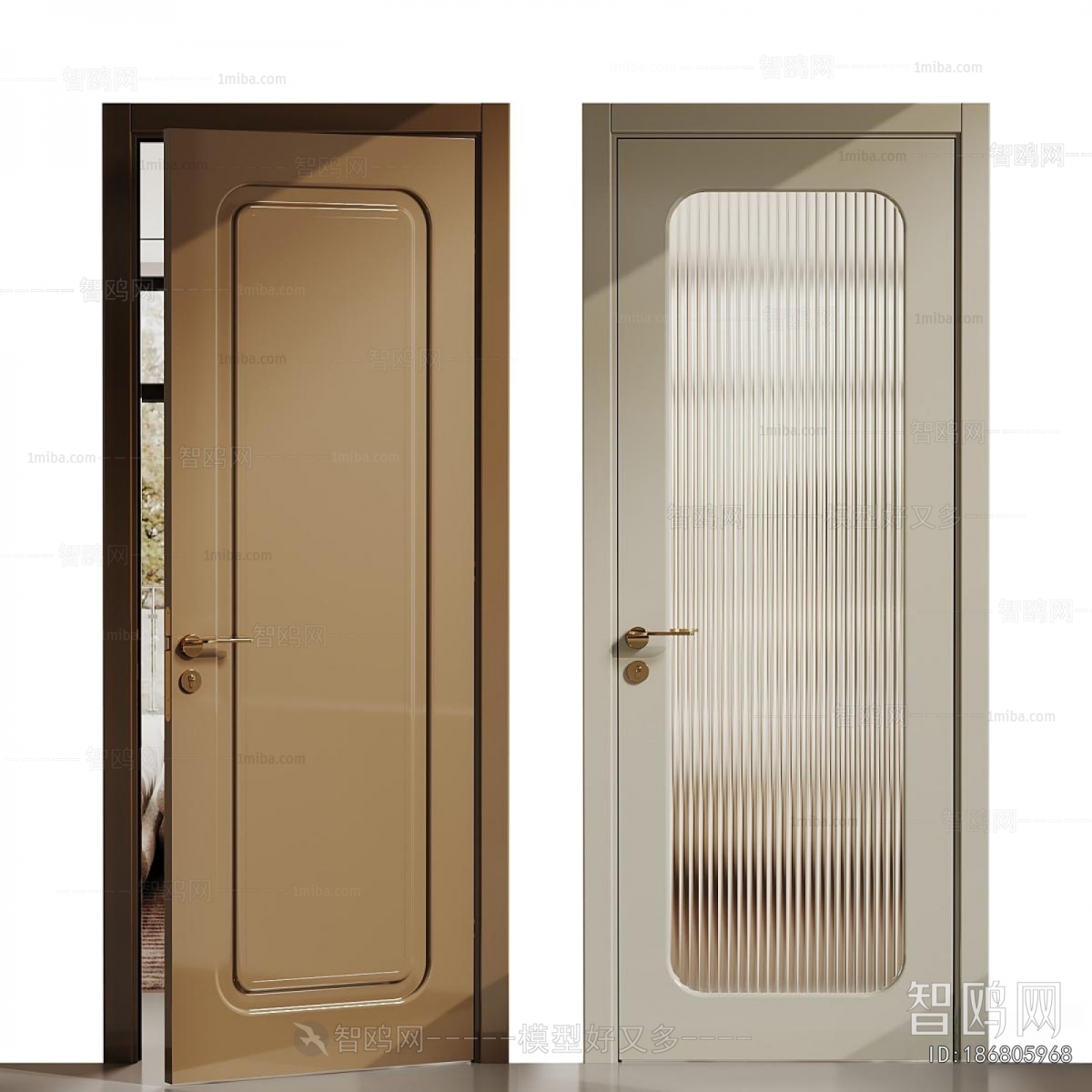 Modern Single Door