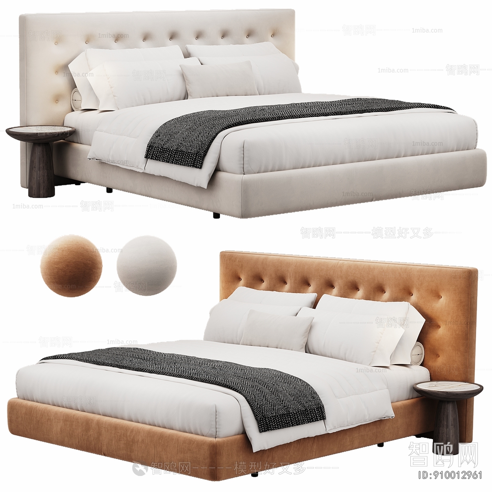 Modern Double Bed