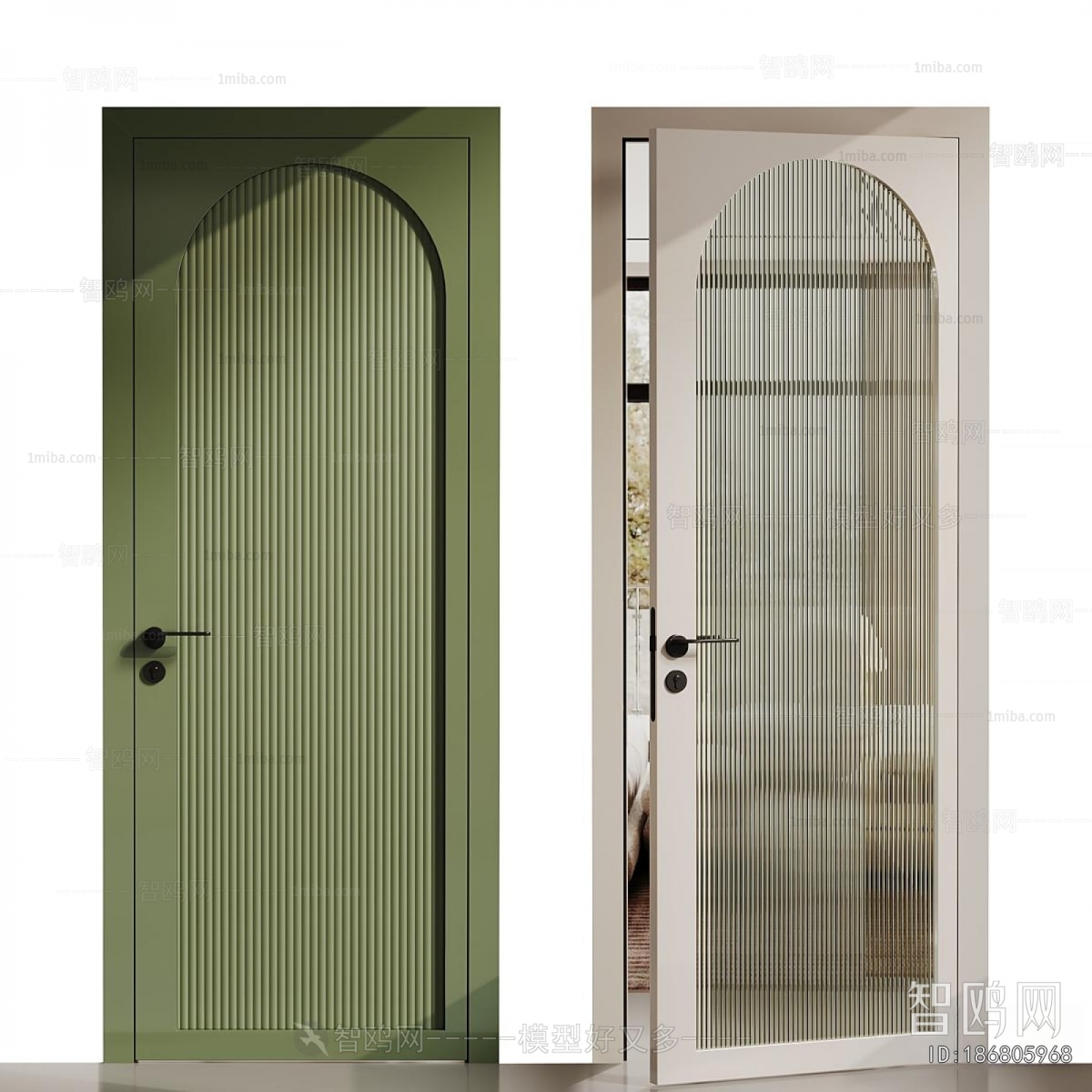 Modern Single Door