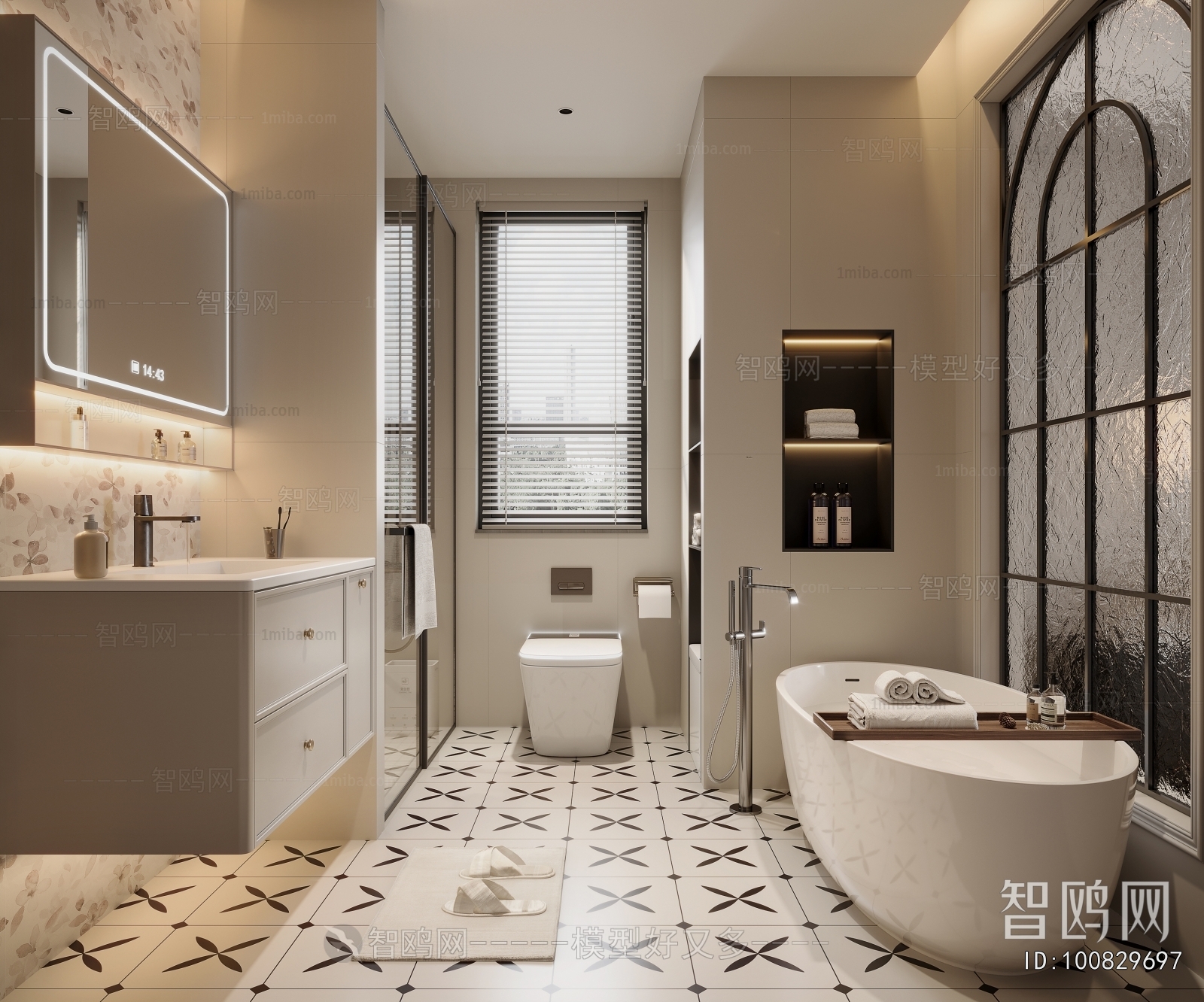 French Style TOILET