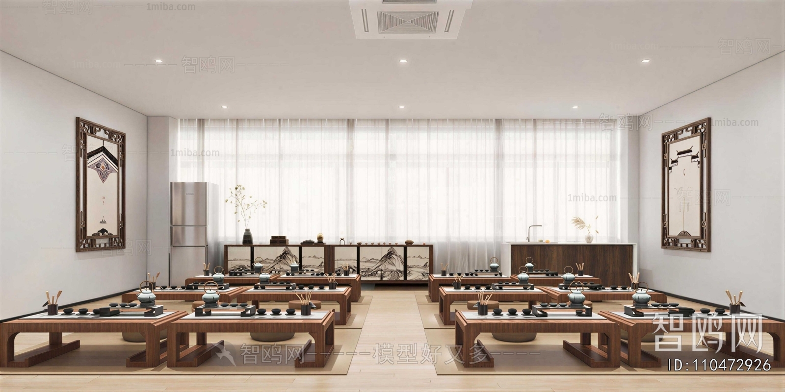New Chinese Style School Classrooms