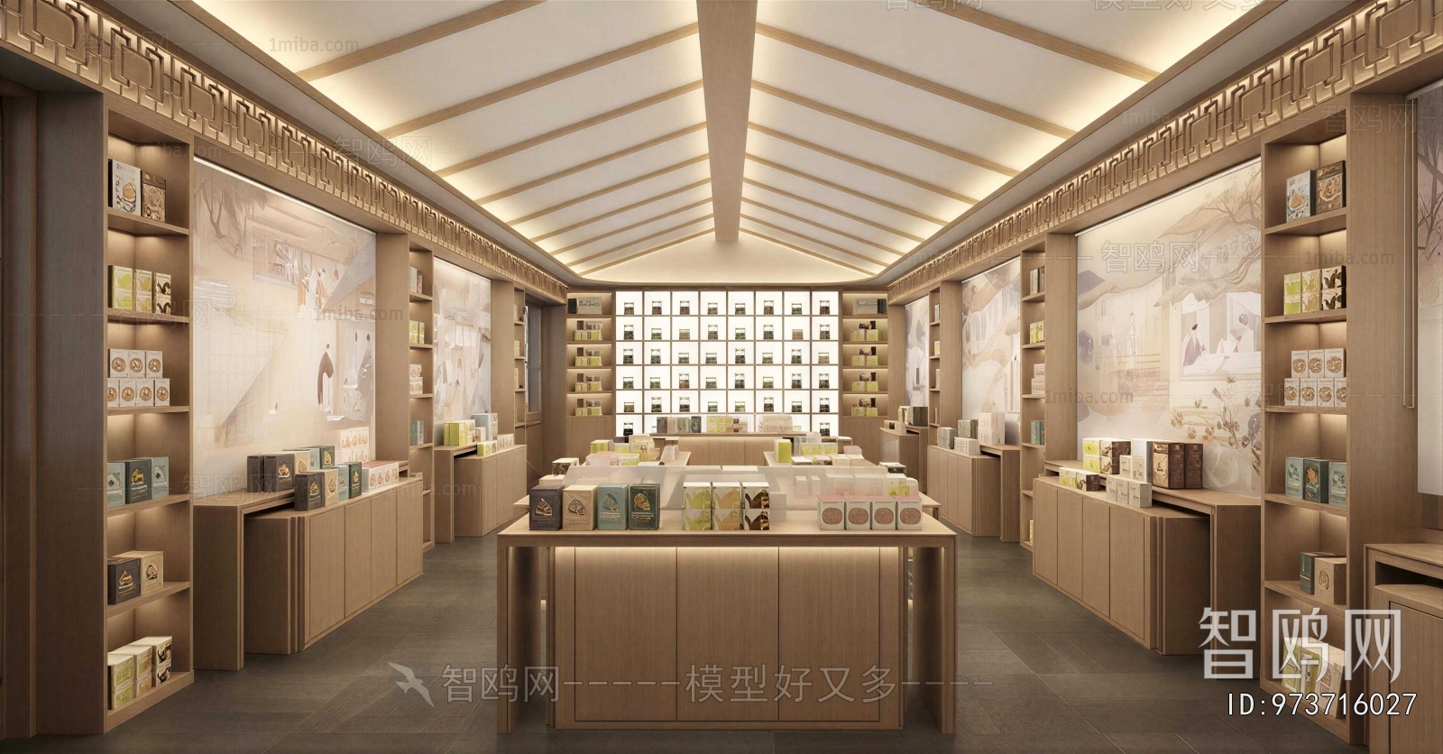New Chinese Style Retail Stores