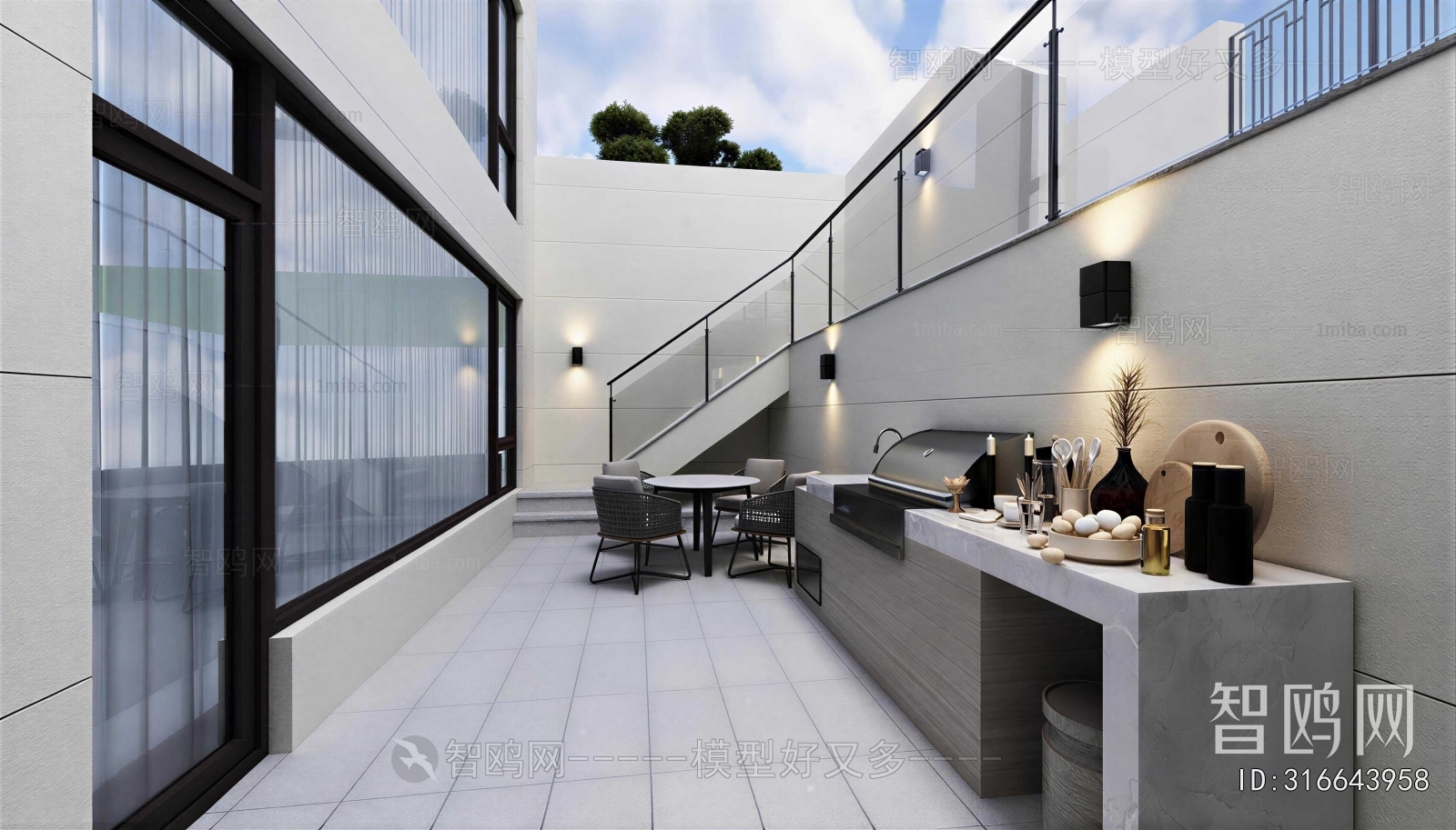 Modern Terrace