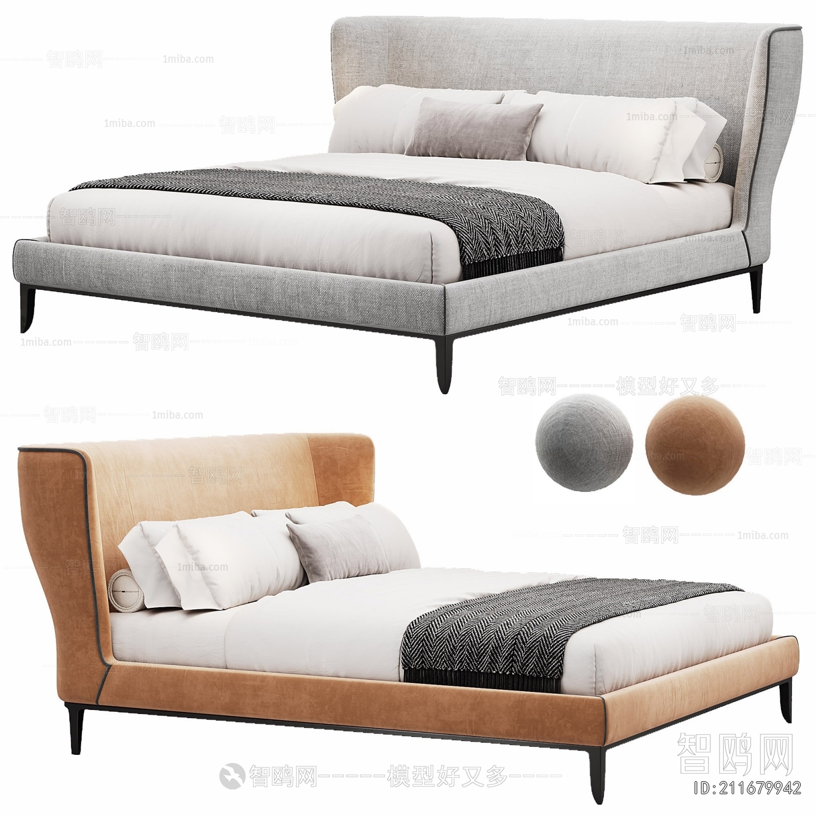 Modern Double Bed