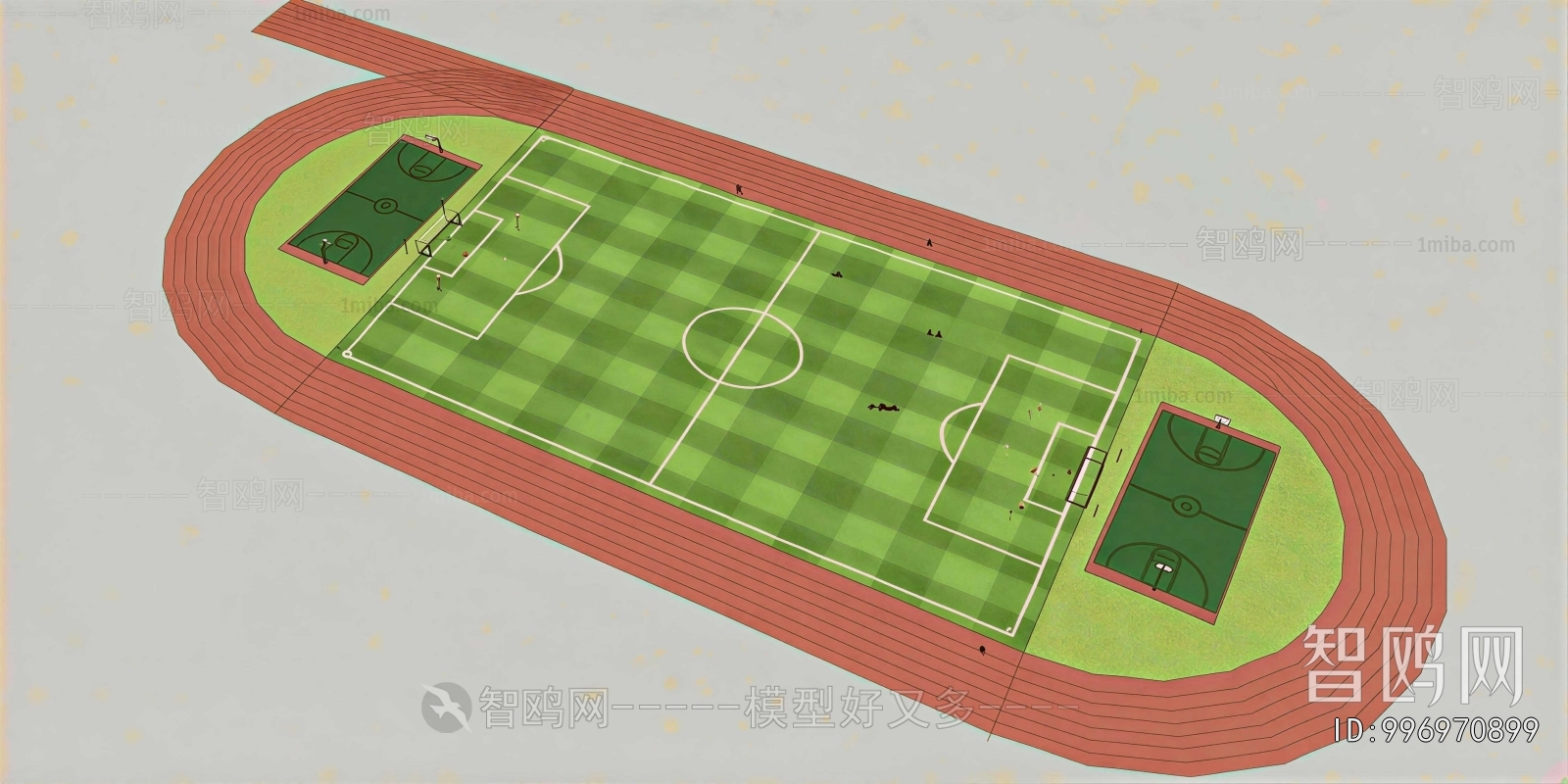 Modern Outdoor Sports Stadium