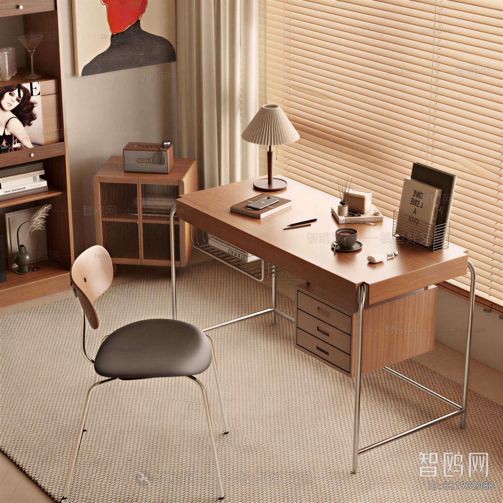 Modern Computer Desk And Chair