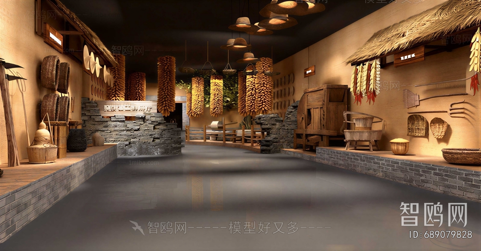 New Chinese Style Exhibition Hall