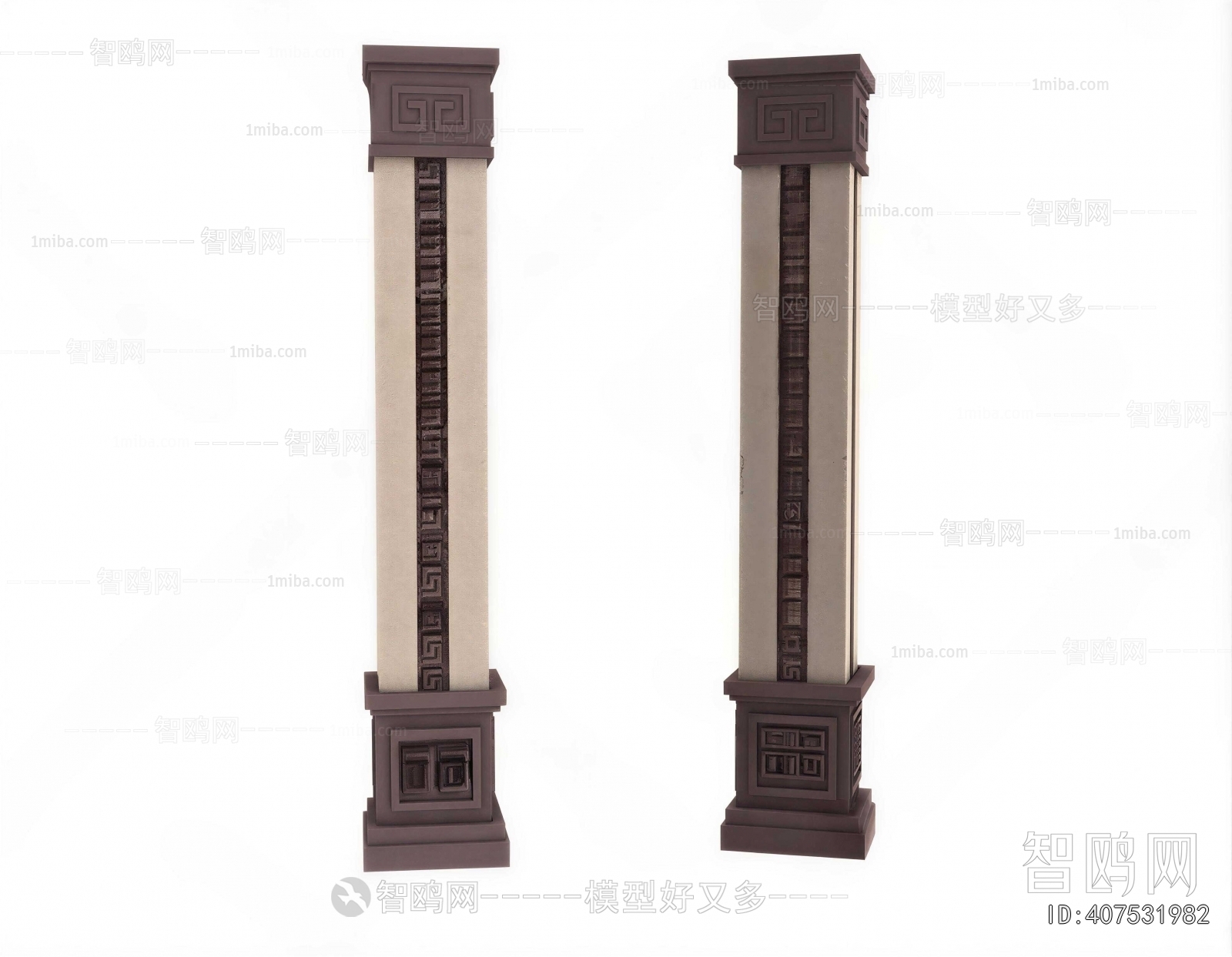 New Chinese Style Column