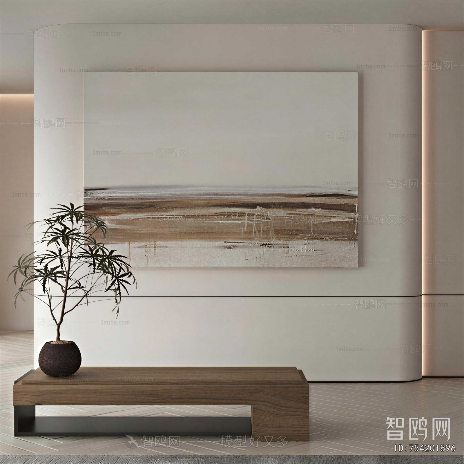 Wabi-sabi Style Painting