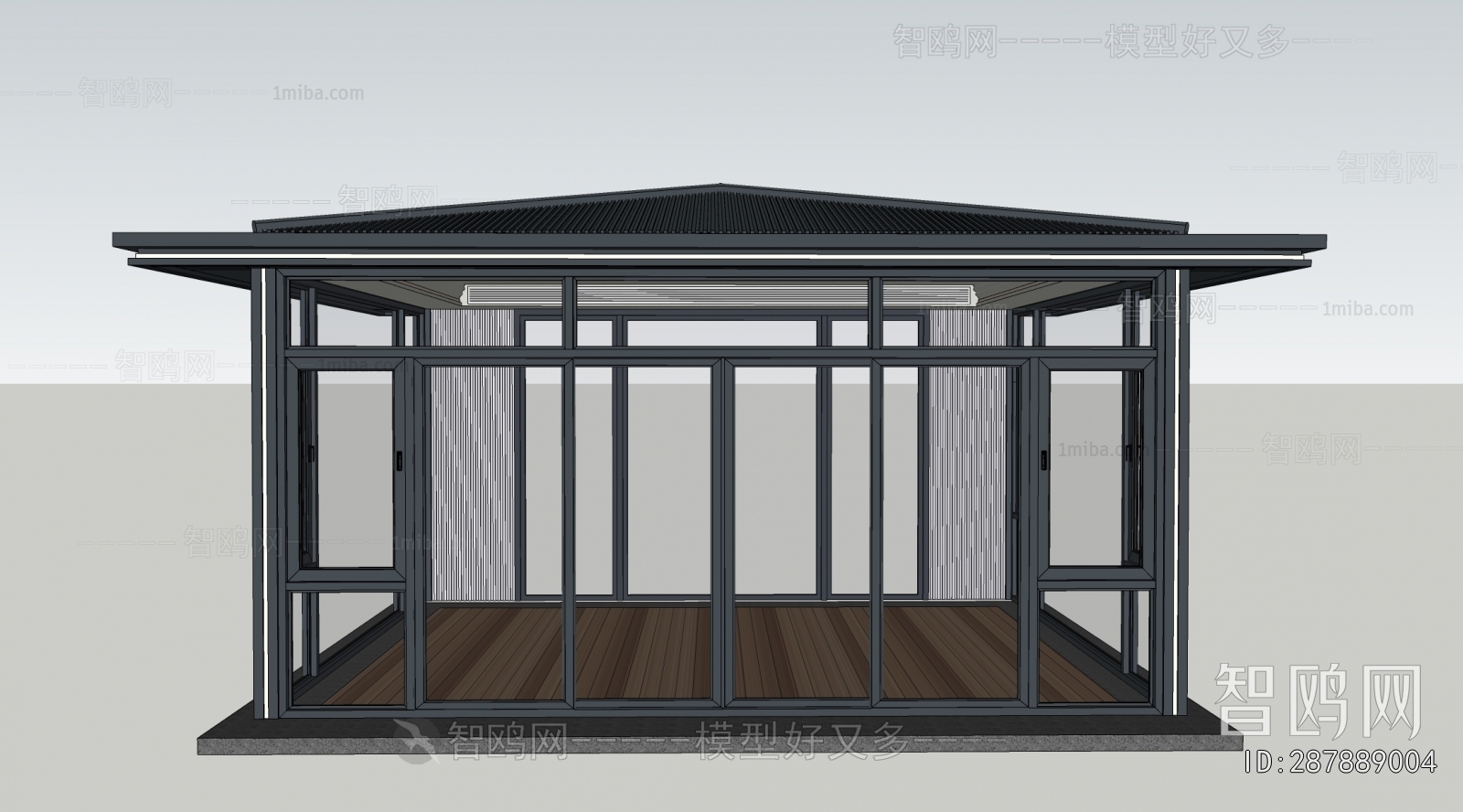 Modern Glass Sunshine Room
