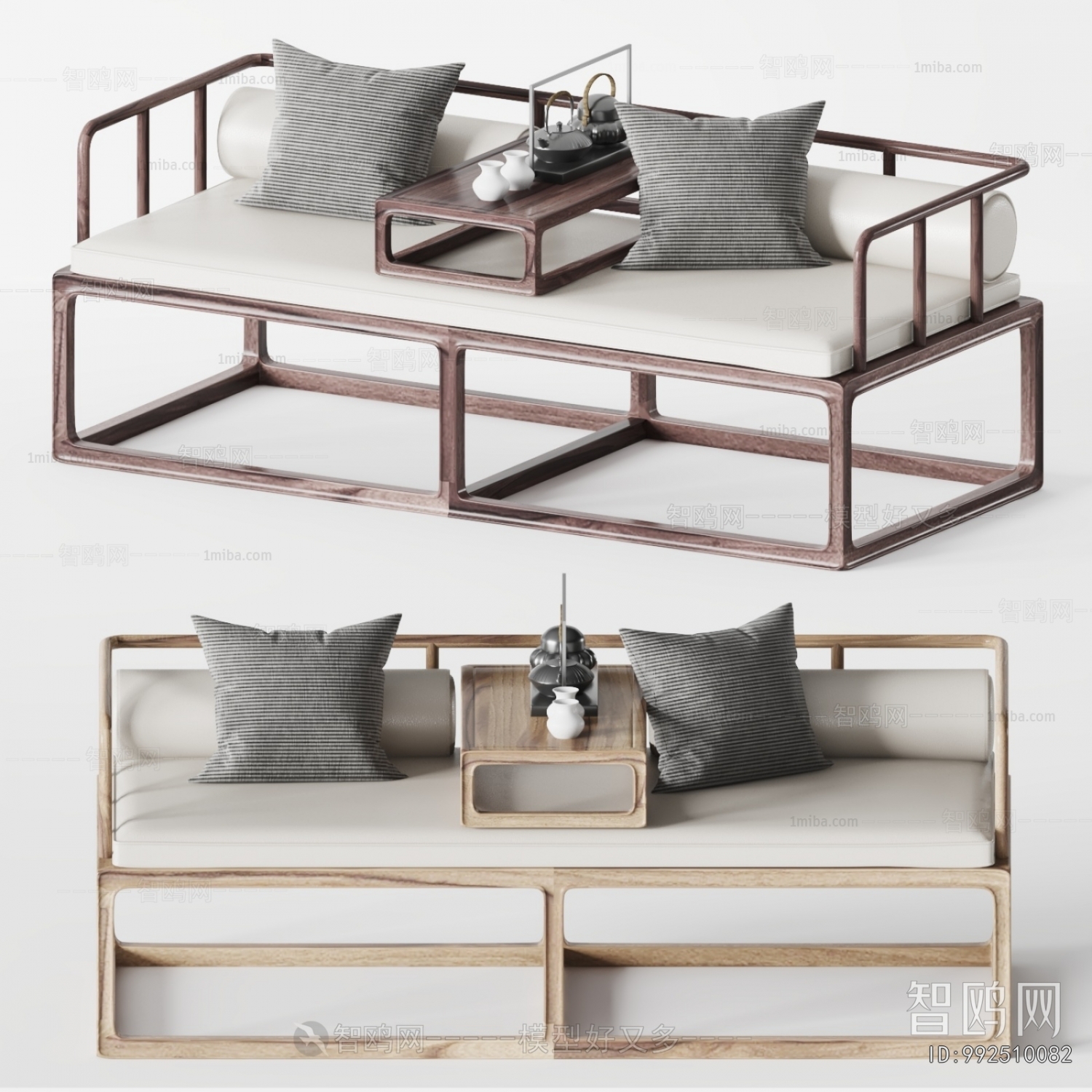 New Chinese Style A Sofa For Two