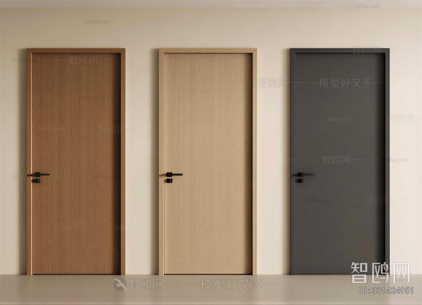 Modern Single Door
