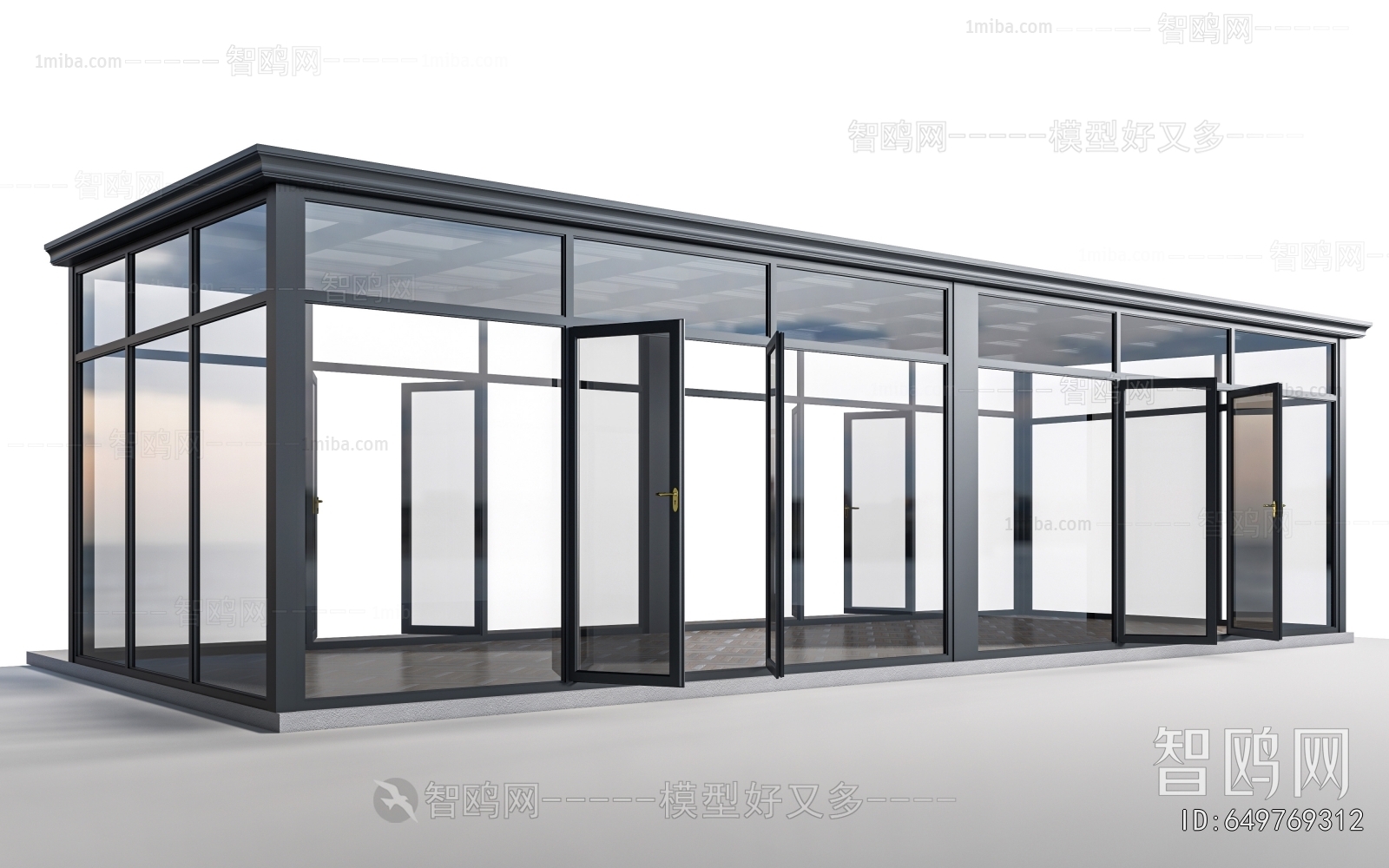 Modern Glass Sunshine Room
