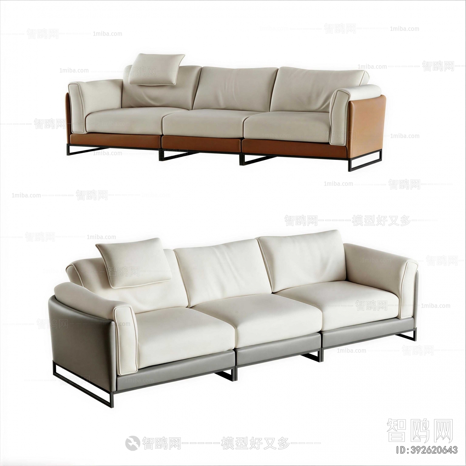 Modern Three-seat Sofa