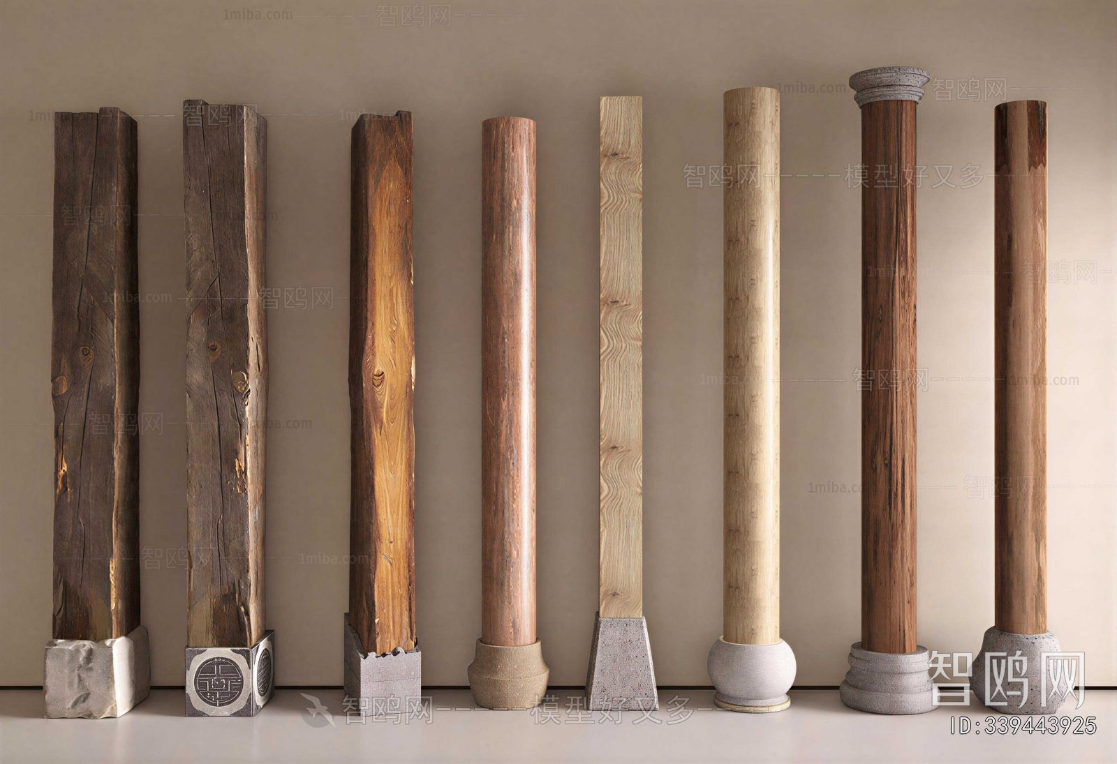 New Chinese Style Column