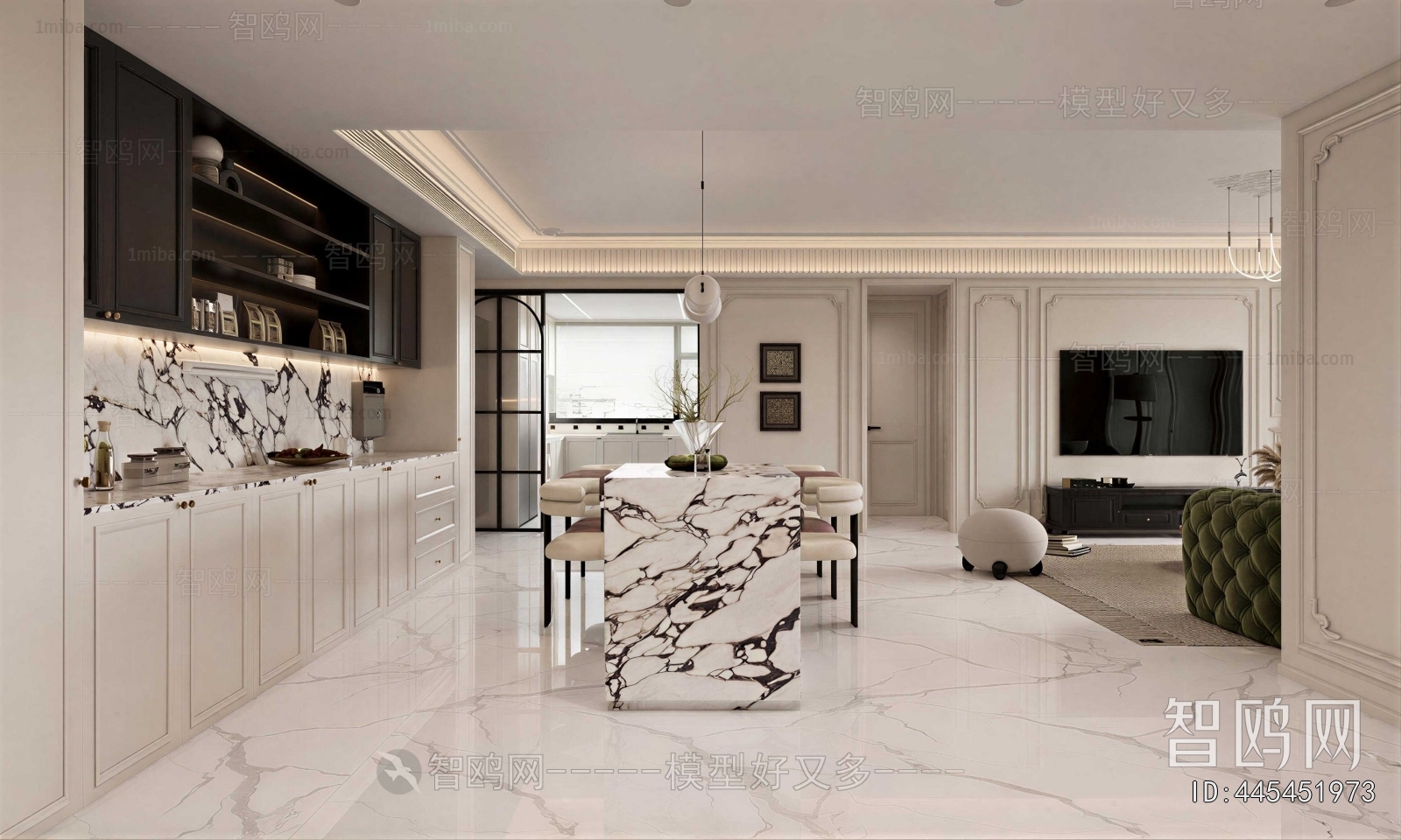 French Style Dining Room