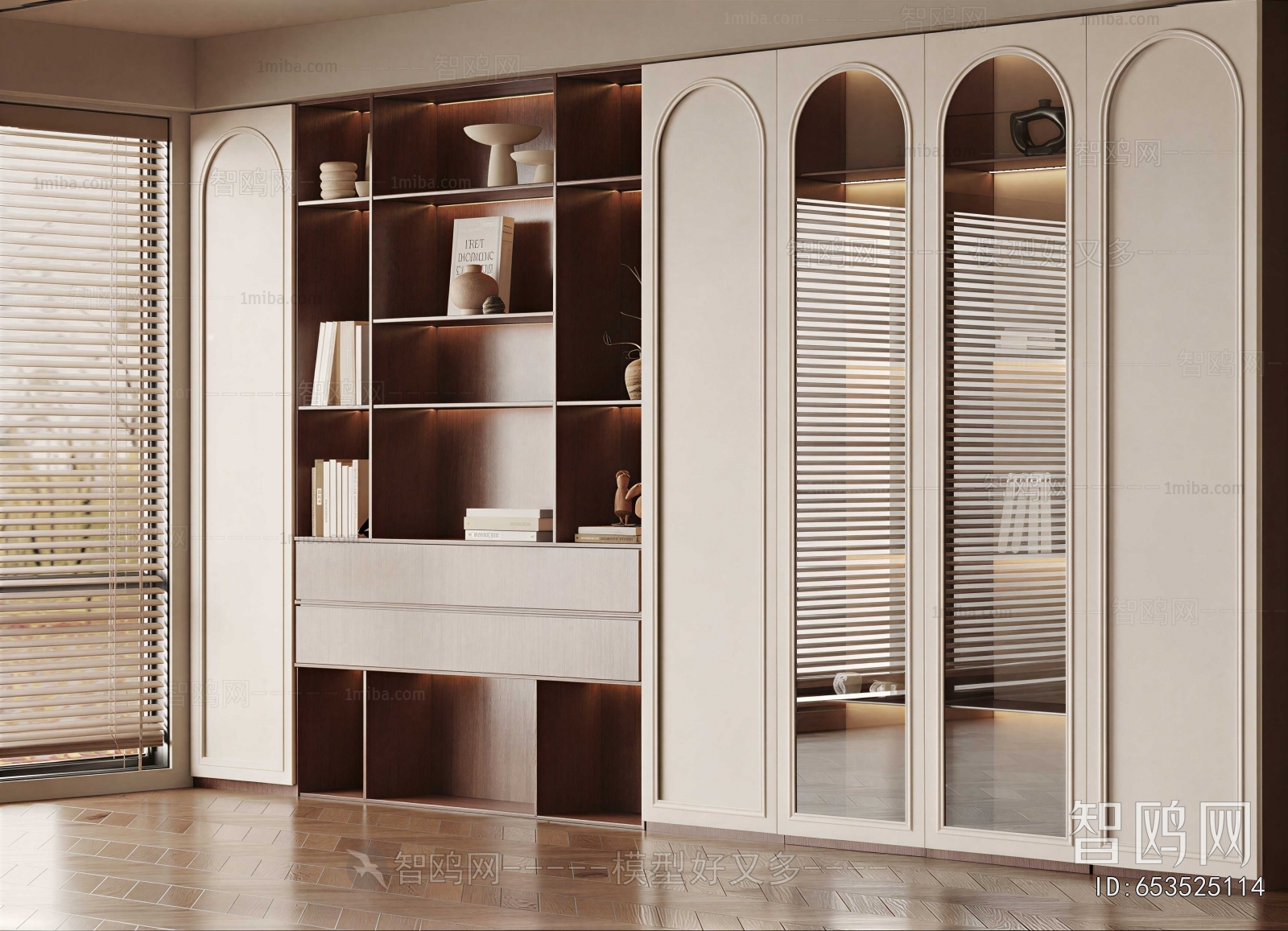 French Style Bookcase