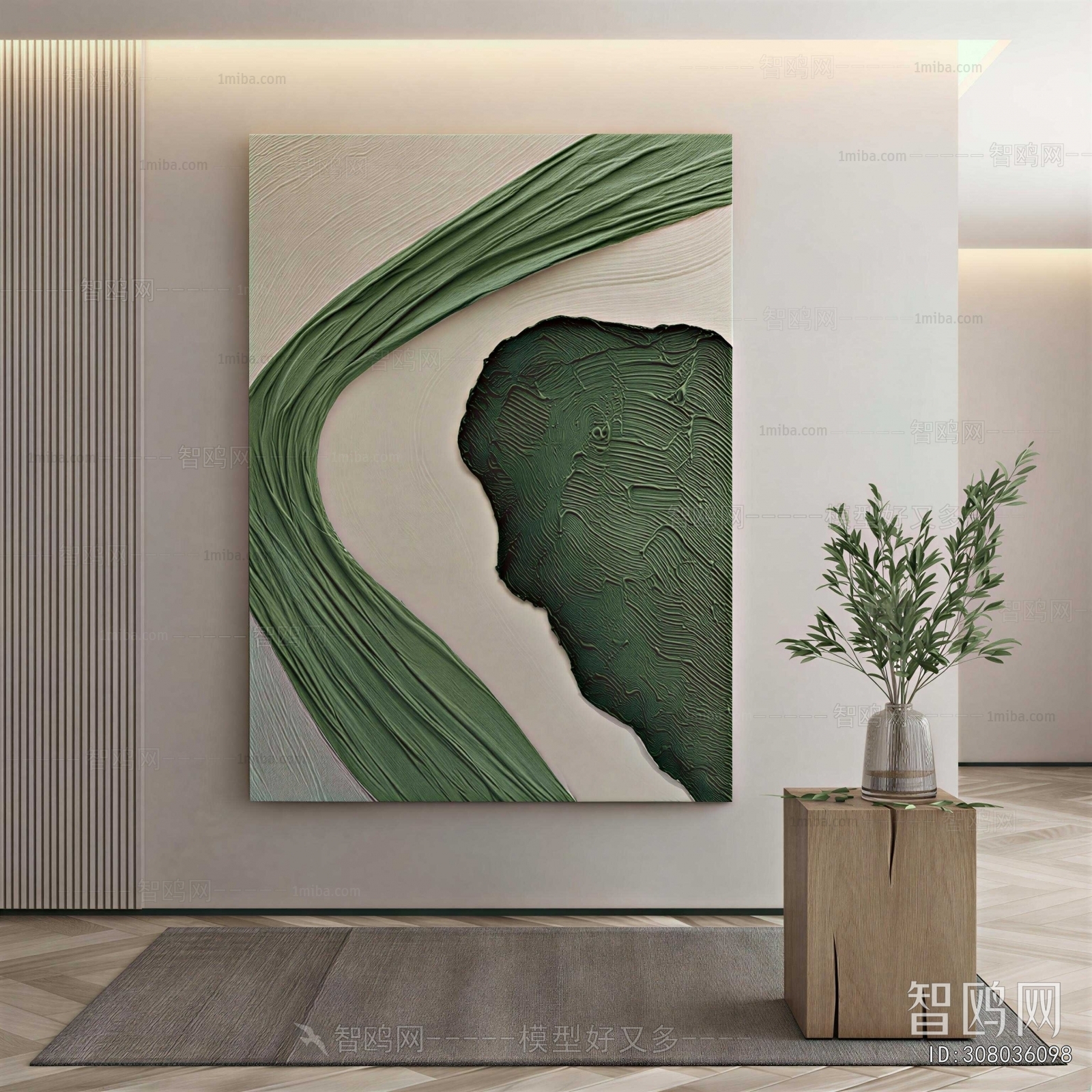 Wabi-sabi Style Painting